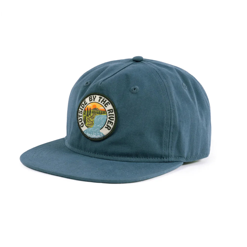 Hooké Outside by the River Steel Blue Cap