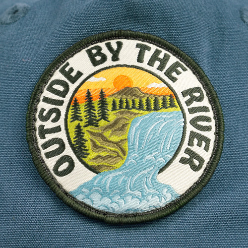 Hooké Outside by the River Steel Blue Cap