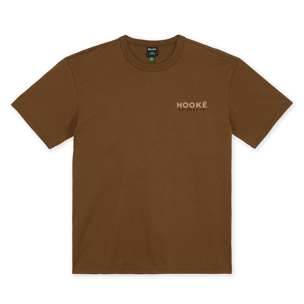 Evergreen Brown Hooké T-Shirt