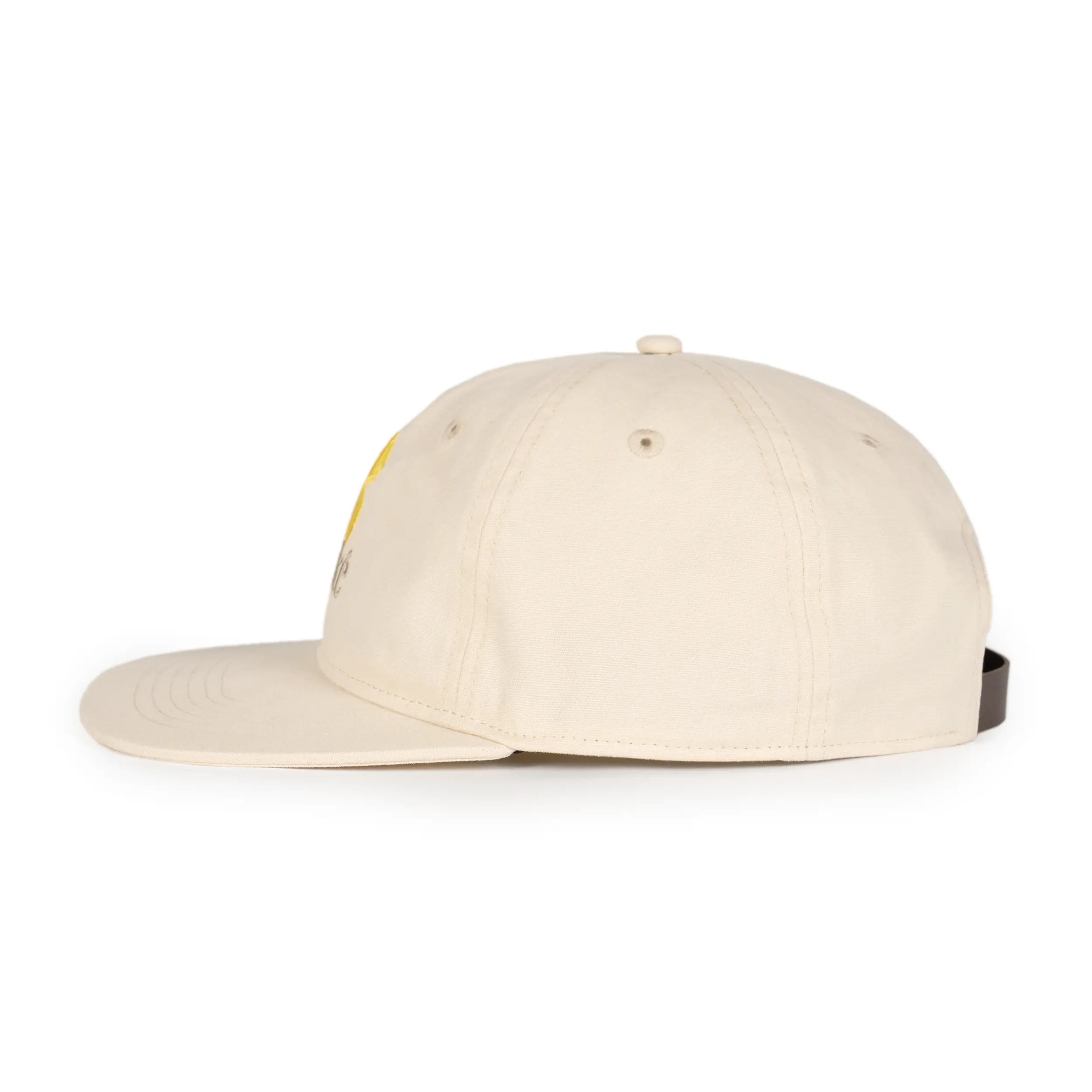 Yellow Iris Sun Hooked Cap