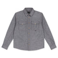 Chemise Chambray Noir Chiné Hooké