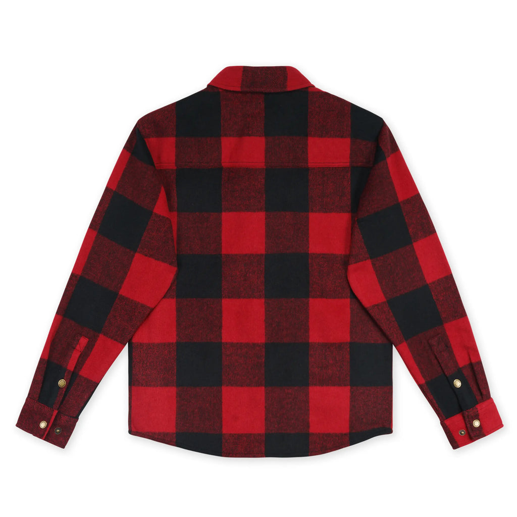 Sur-Chemise Canadian Overshirt Rouge & Noir Hooké