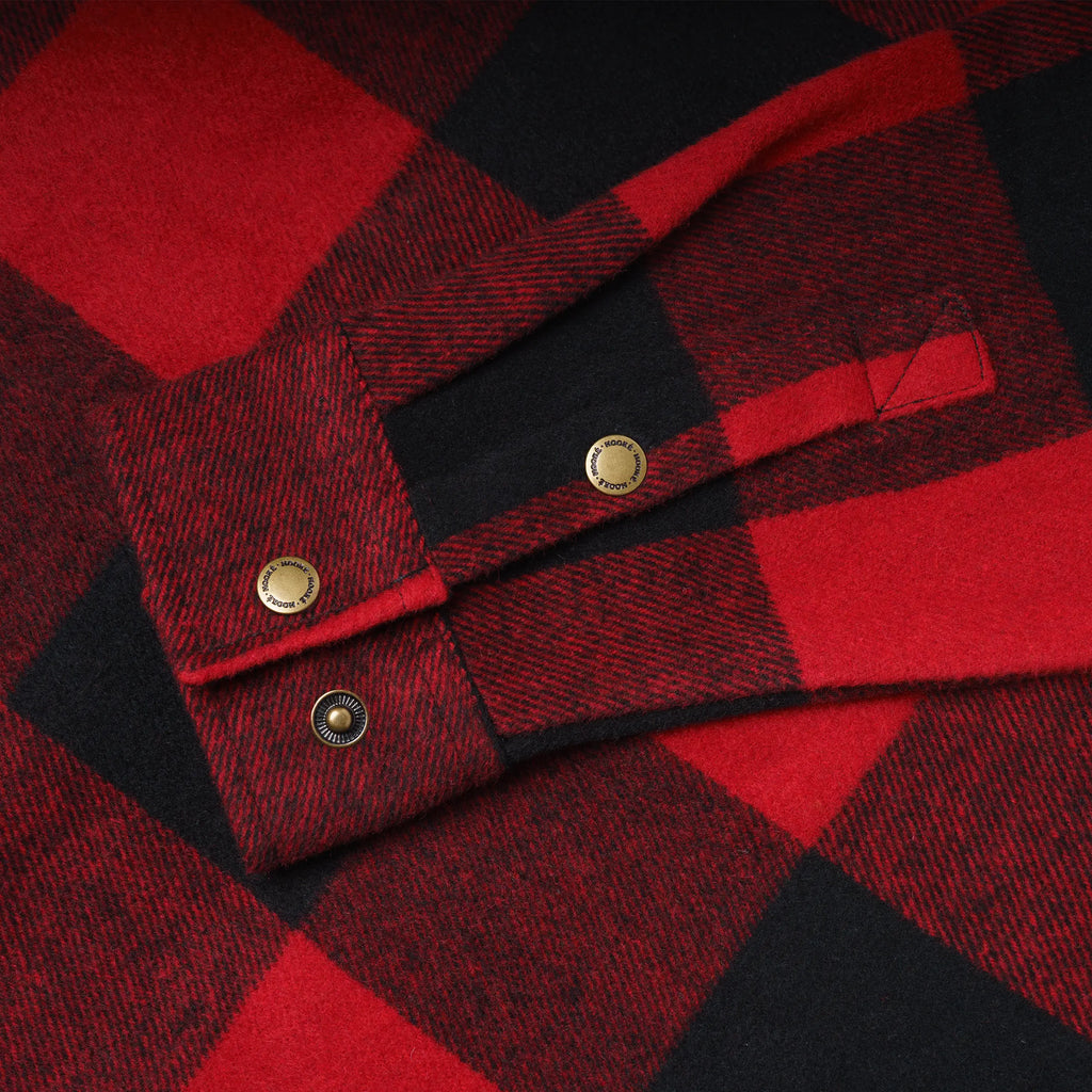 Sur-Chemise Canadian Overshirt Rouge & Noir Hooké