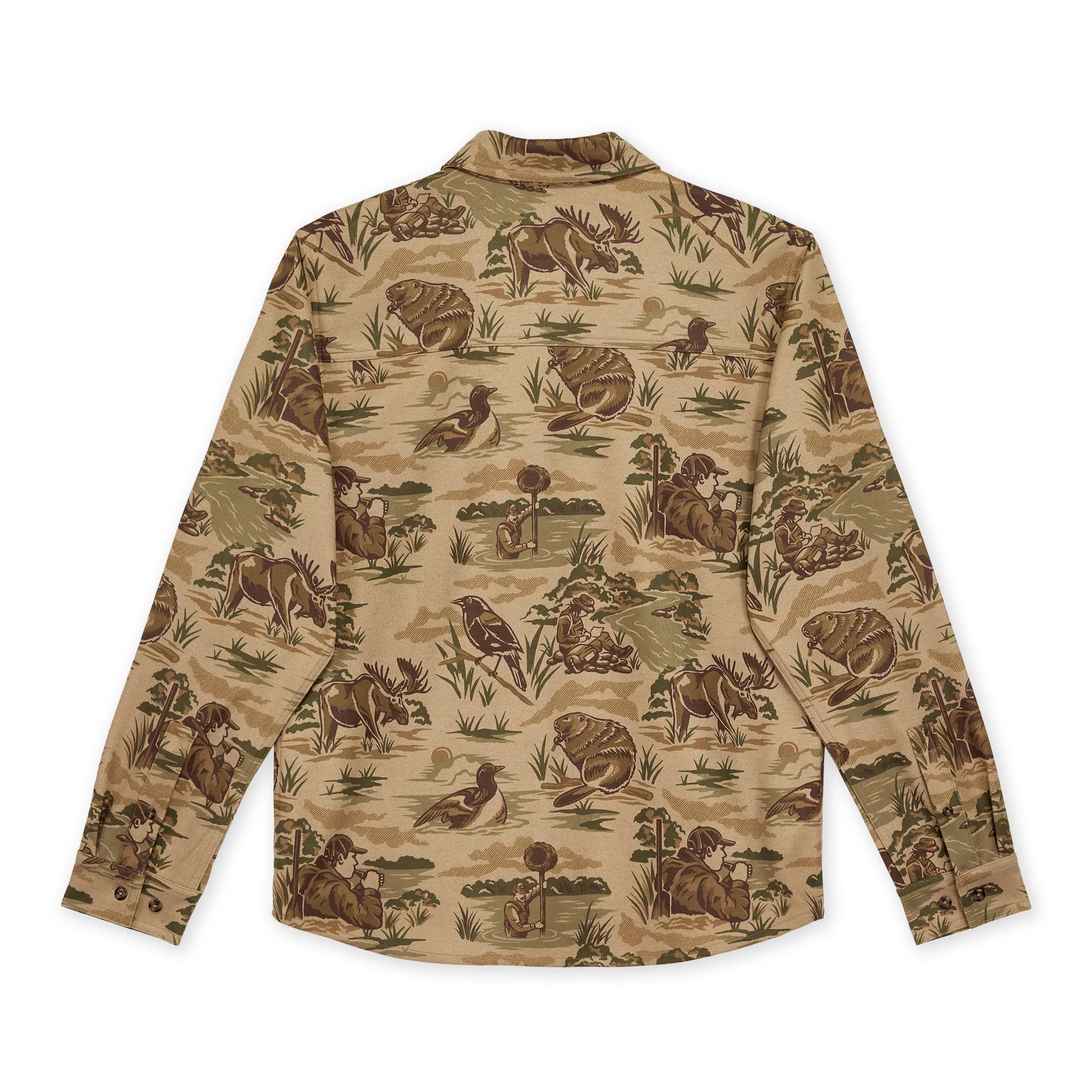 Sur-Chemise WHC Flannel Marécage Hooké