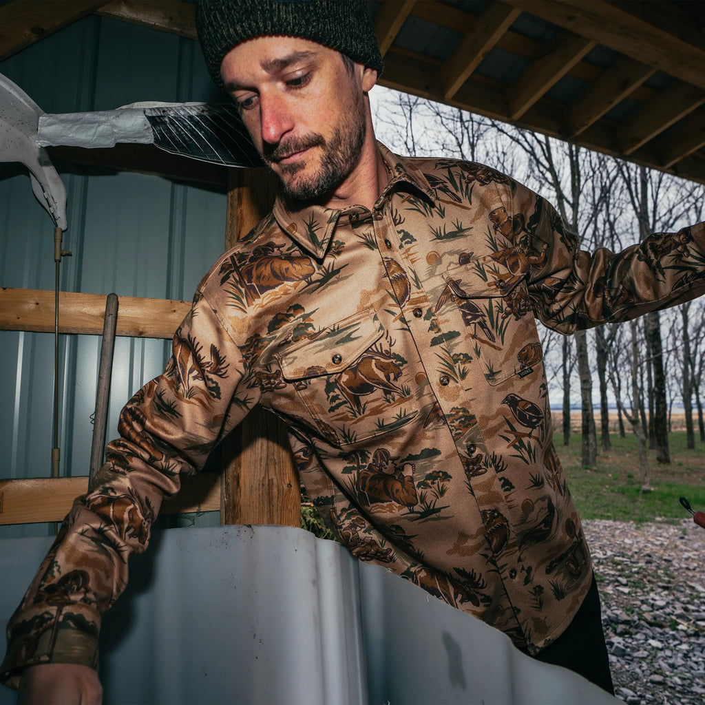 Sur-Chemise WHC Flannel Marécage Hooké