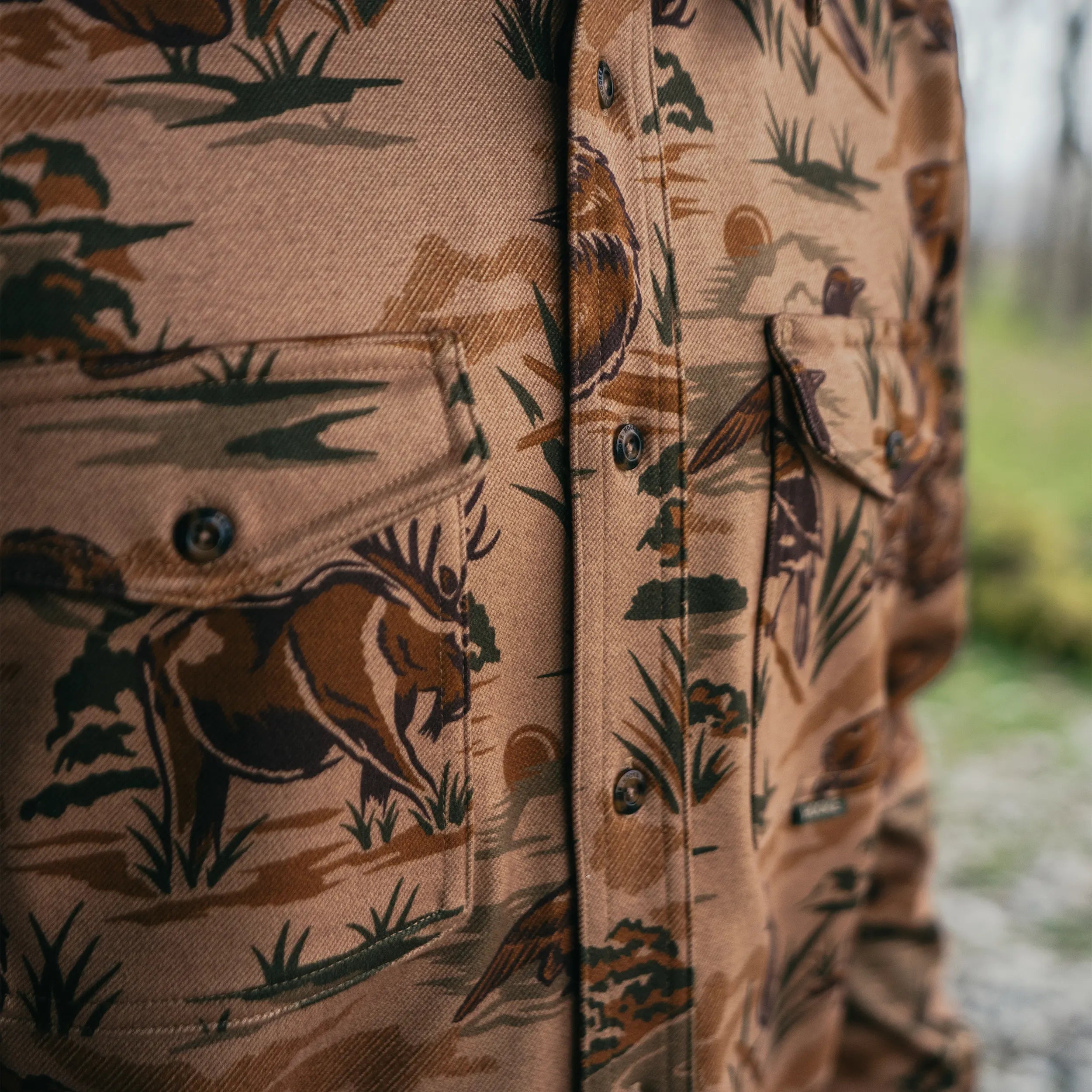 Sur-Chemise WHC Flannel Marécage Hooké
