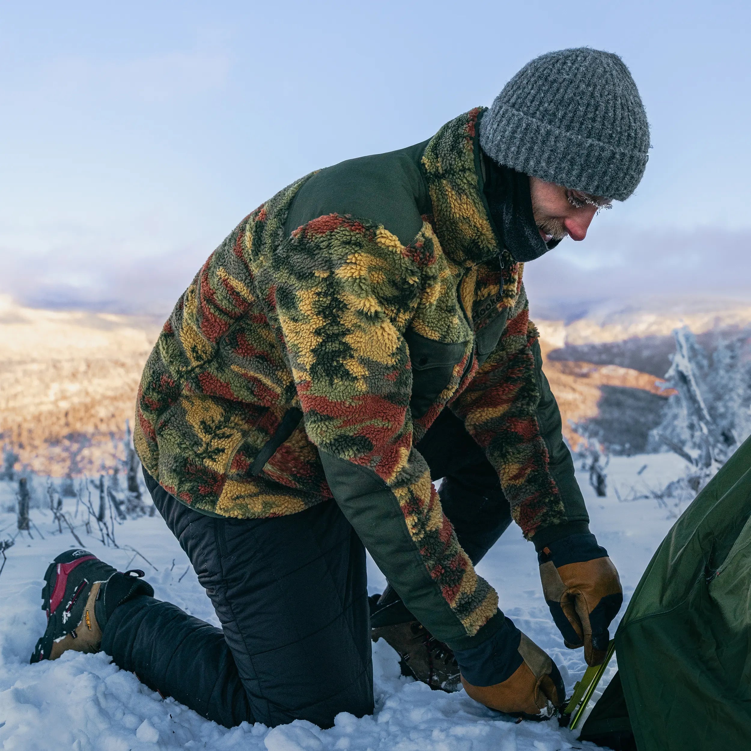 Manteau Mistassini Pile Fleece Boréal Hooké