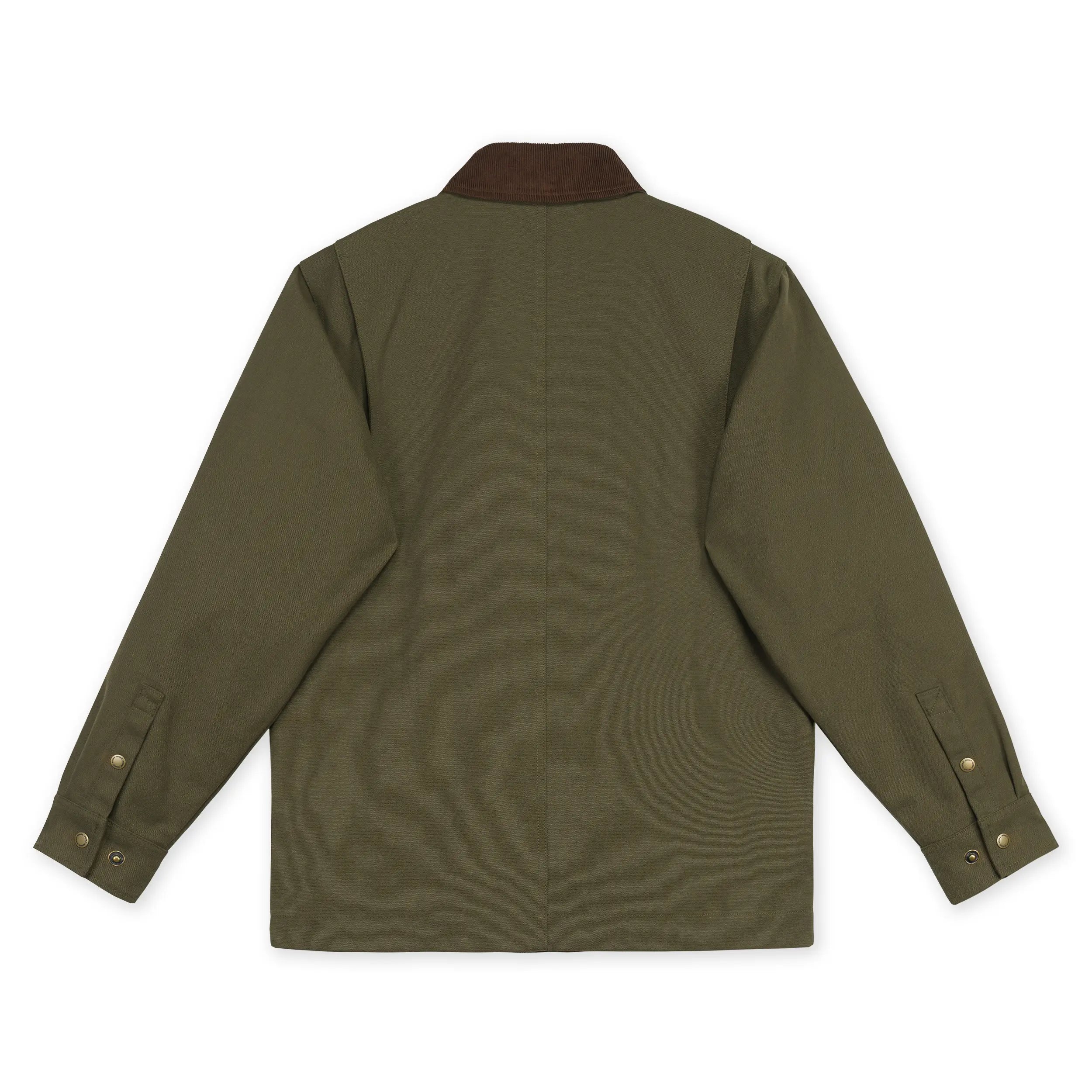 Manteau WHC Work Olive Foncé Hooké