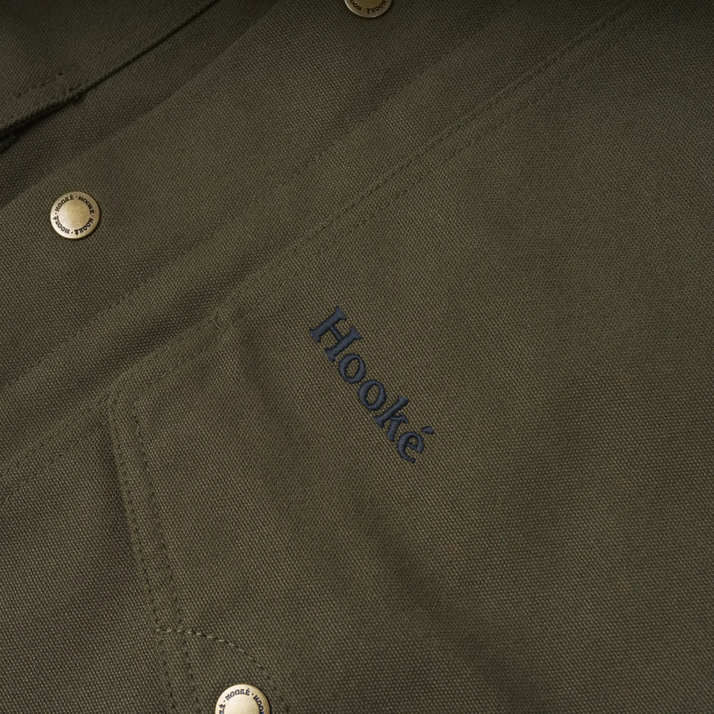 Manteau WHC Work Olive Foncé Hooké
