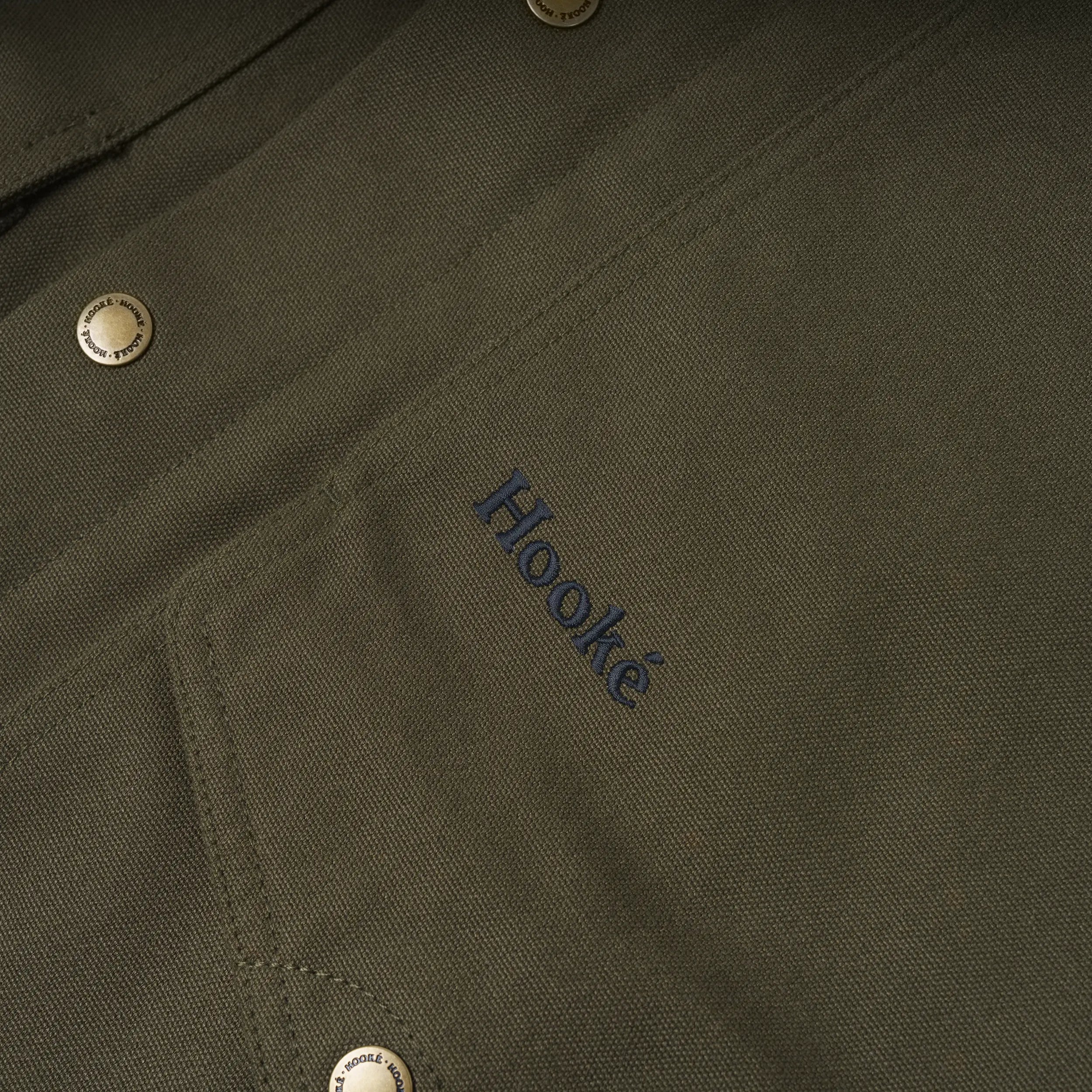 Manteau WHC Work Olive Foncé Hooké