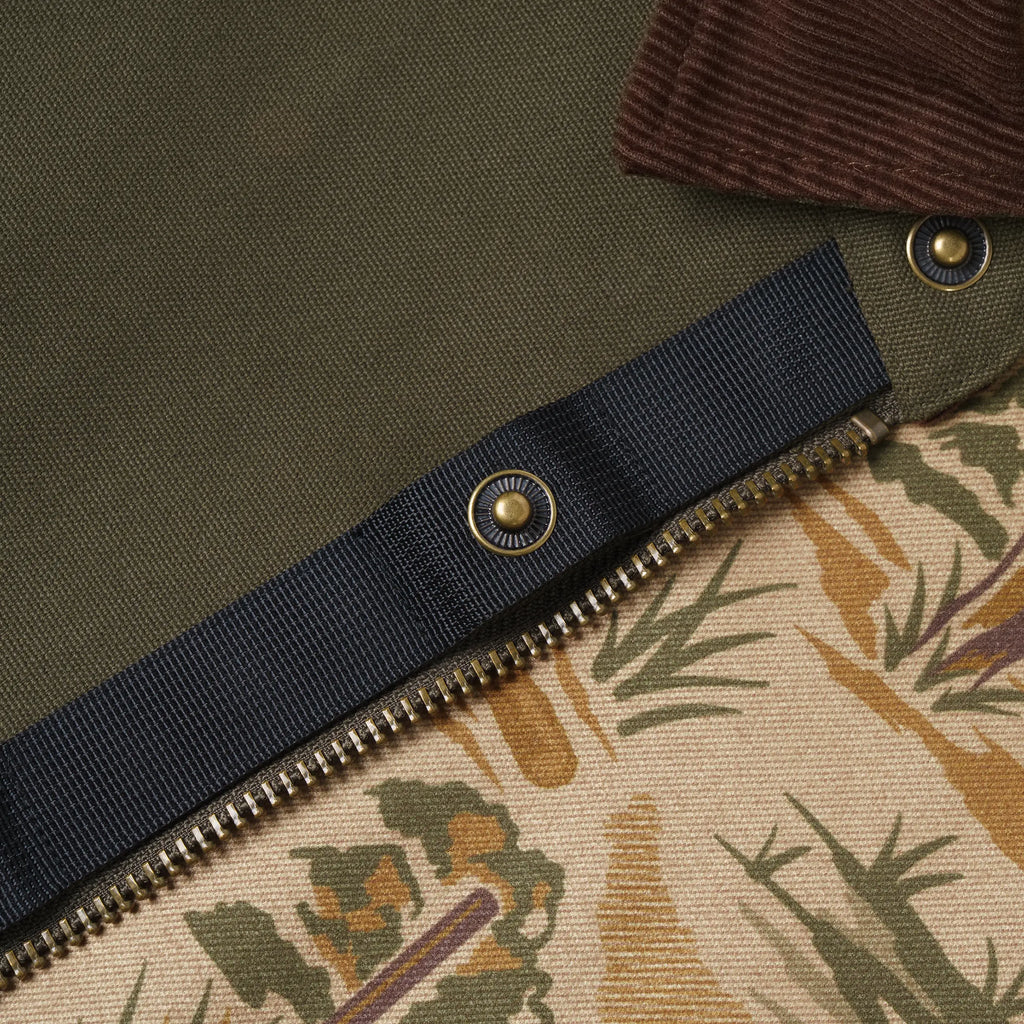 Manteau WHC Work Olive Foncé Hooké