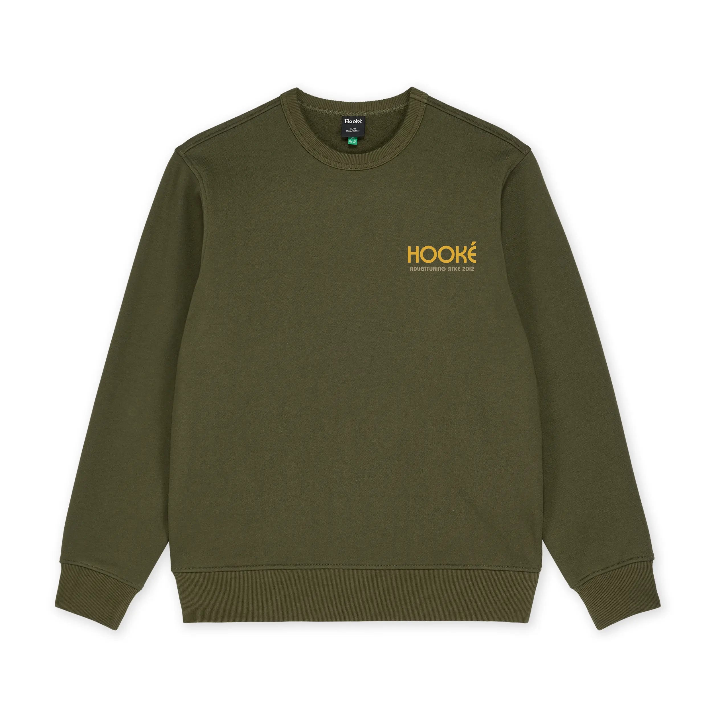 Hooké Dark Olive Outdoor Essentials Hoodie