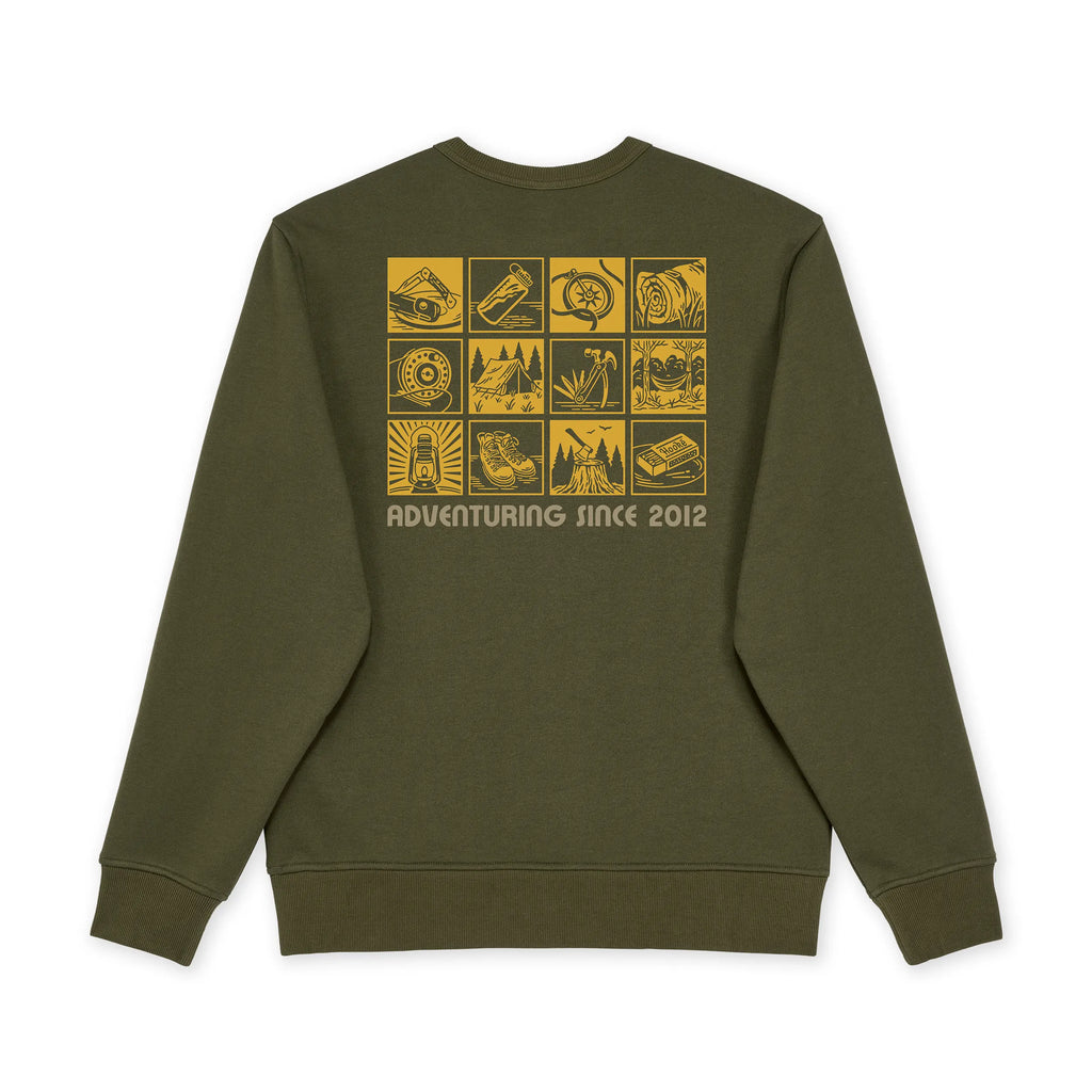 Hooké Dark Olive Outdoor Essentials Hoodie