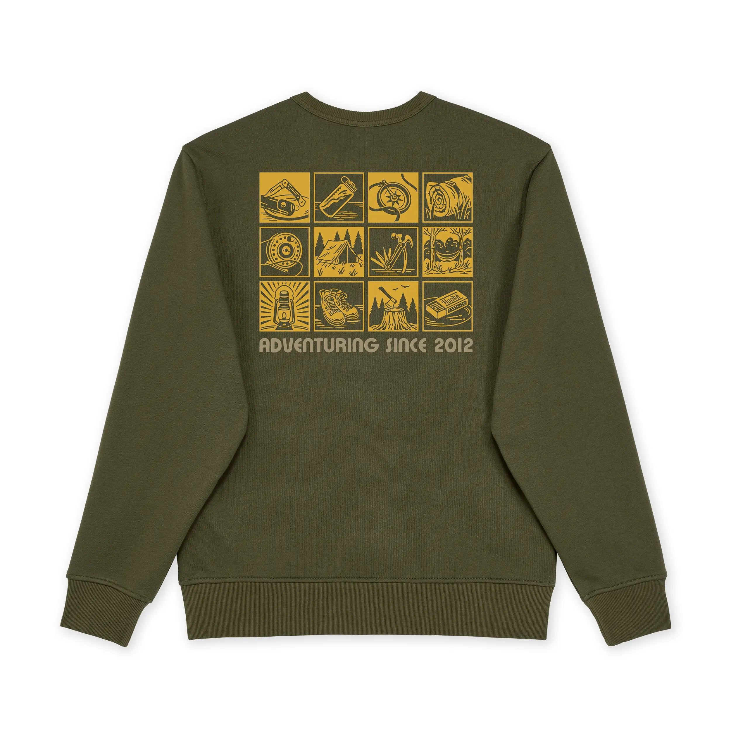 Hooké Dark Olive Outdoor Essentials Hoodie