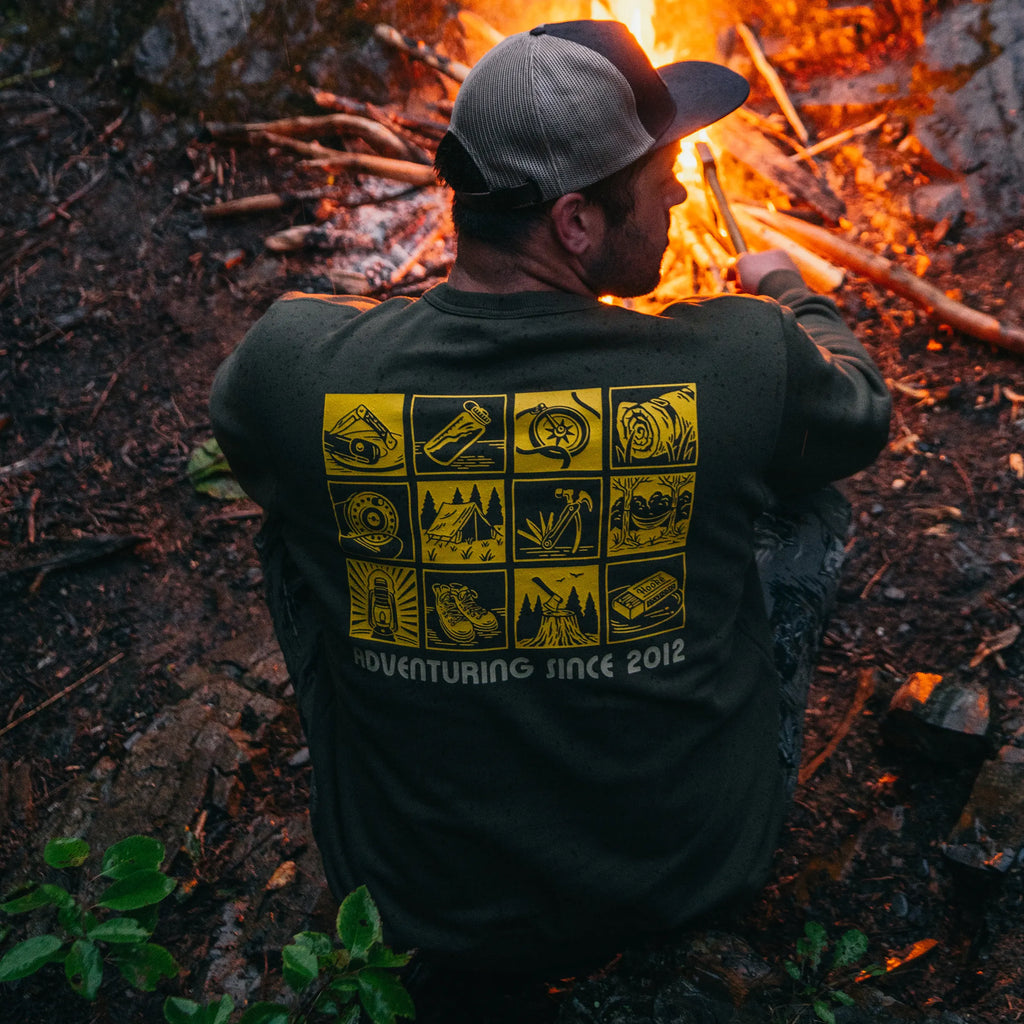 Hooké Dark Olive Outdoor Essentials Hoodie