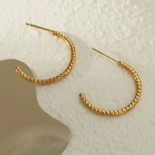 Boucle d'Oreille Holly Or Hackney Nine