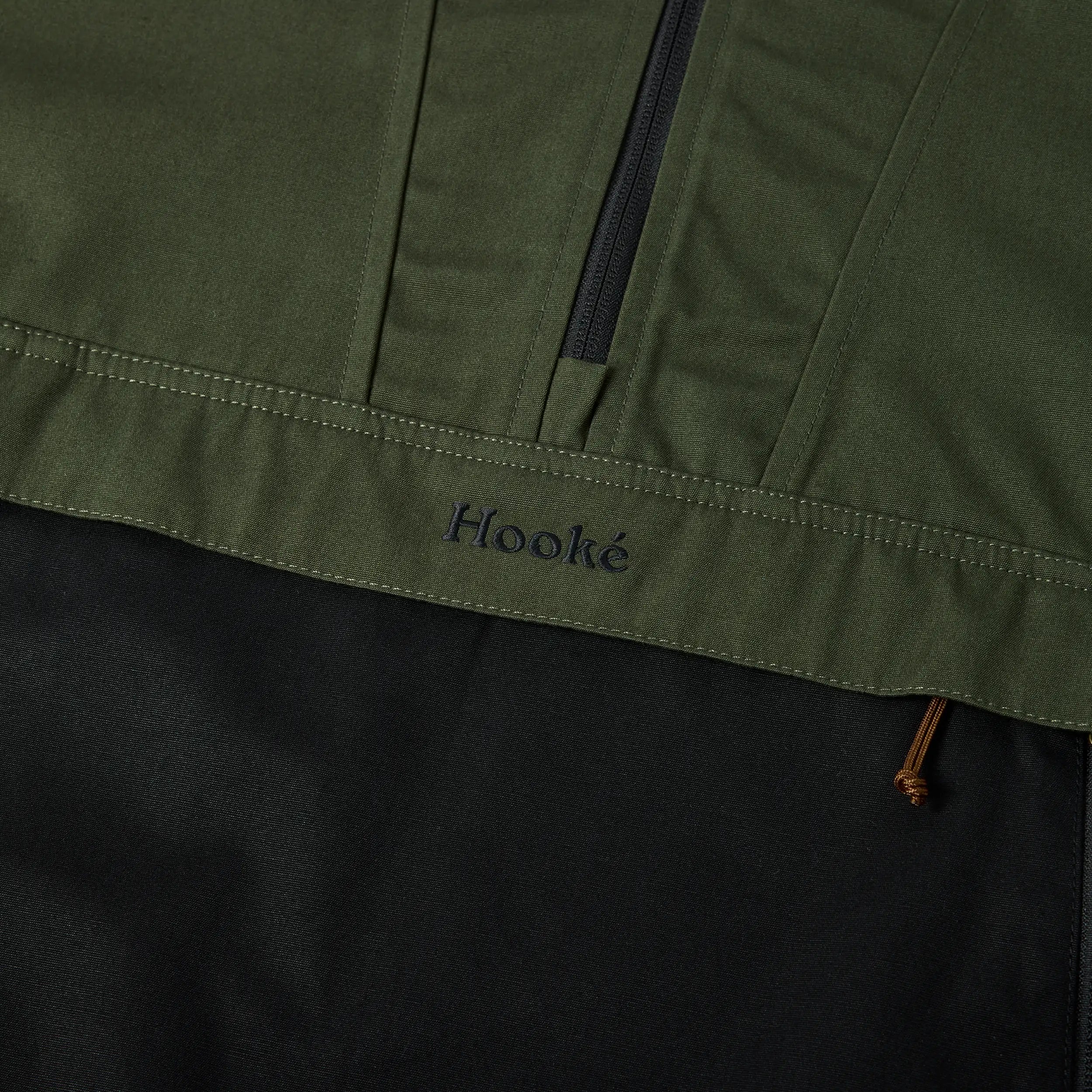 Hooké Green & Black Lightweight Anorak
