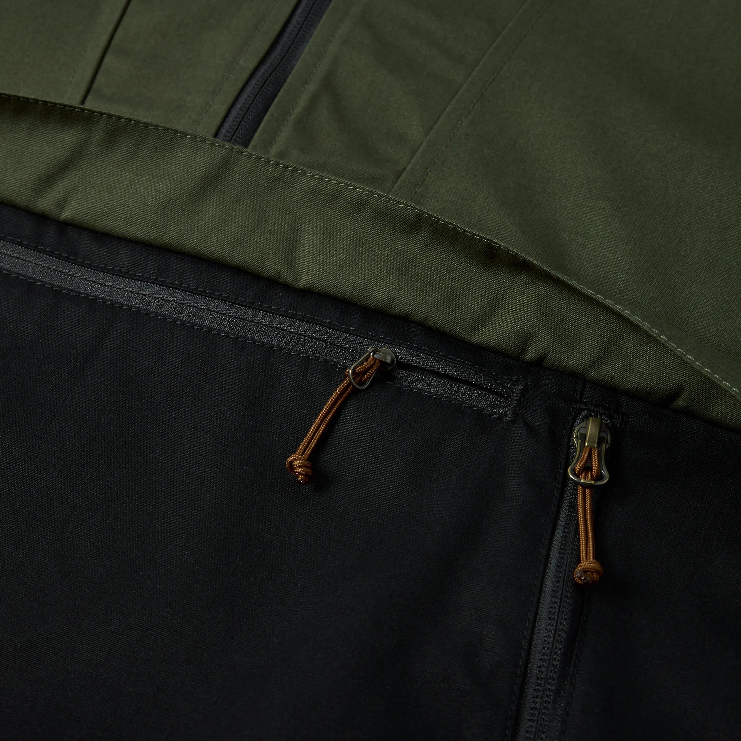 Hooké Green & Black Lightweight Anorak