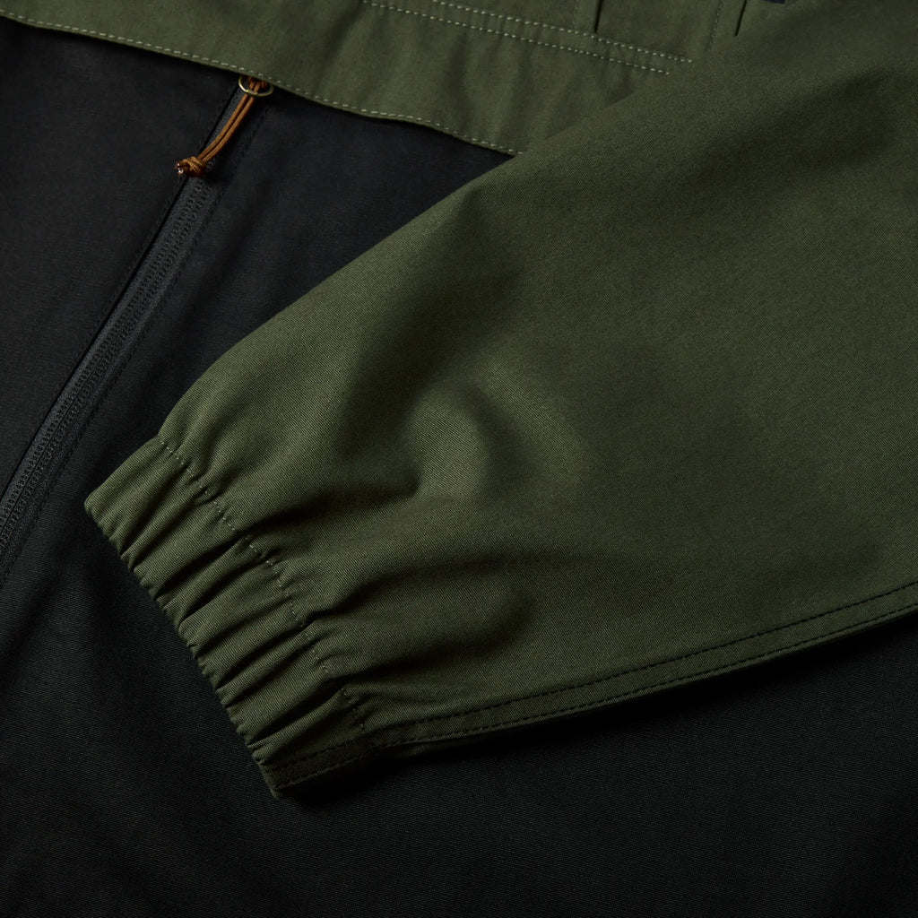 Hooké Green & Black Lightweight Anorak
