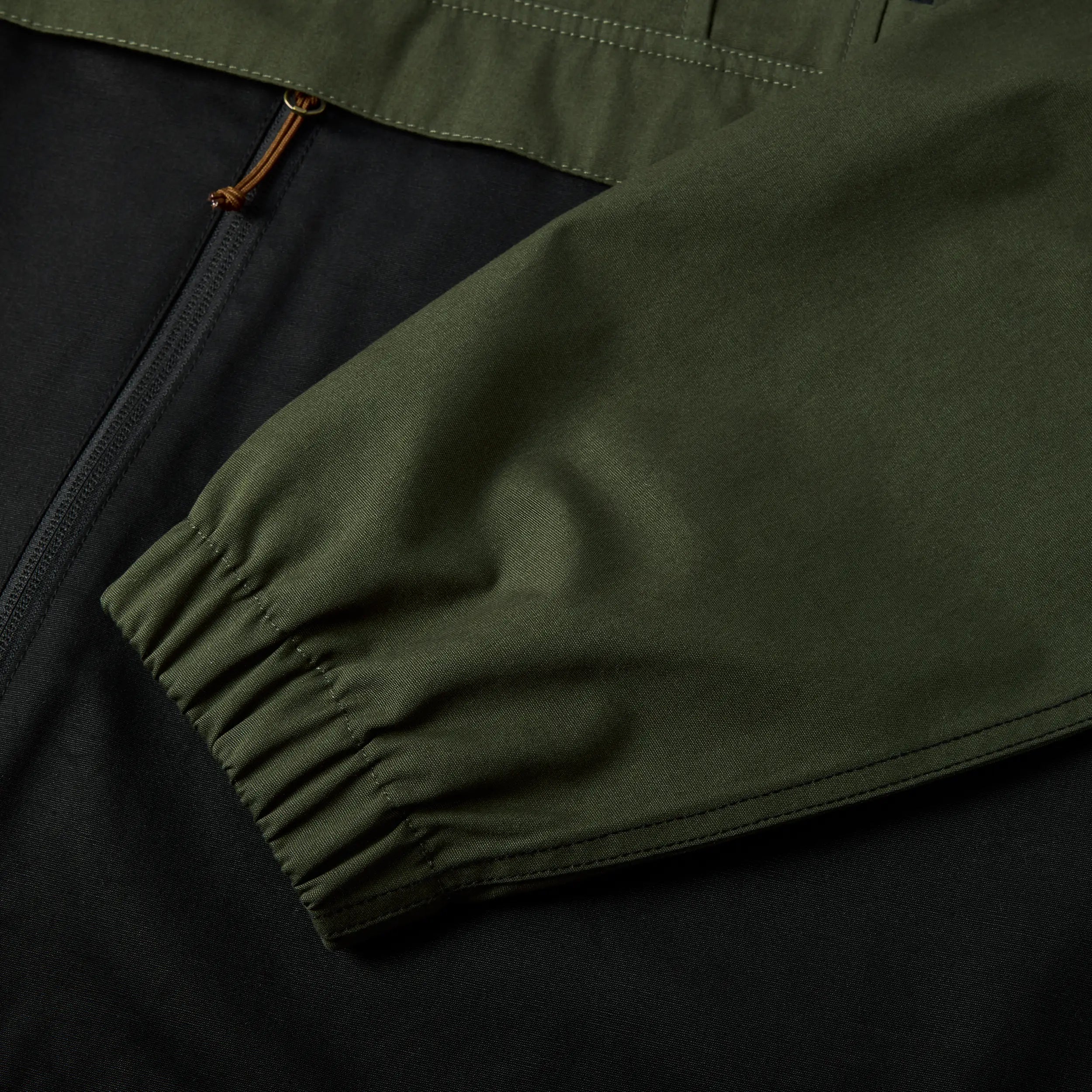 Hooké Green & Black Lightweight Anorak