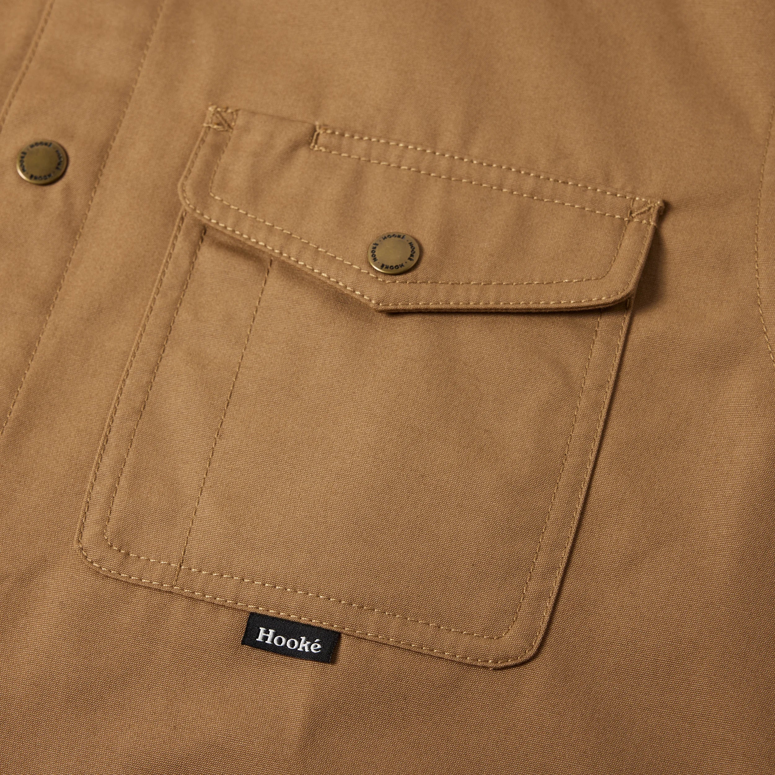 Hooké Maple Brown Canvas Shirt