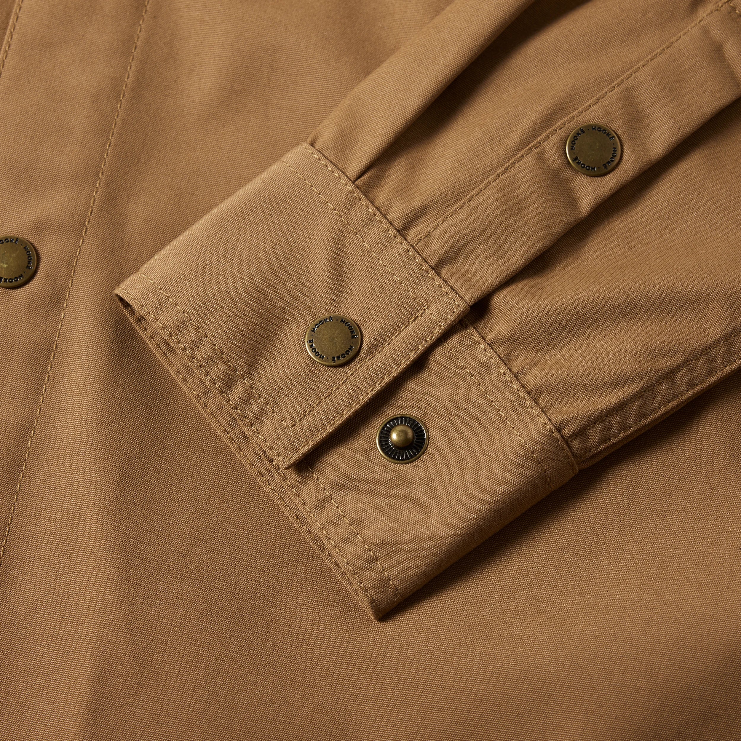 Hooké Maple Brown Canvas Shirt
