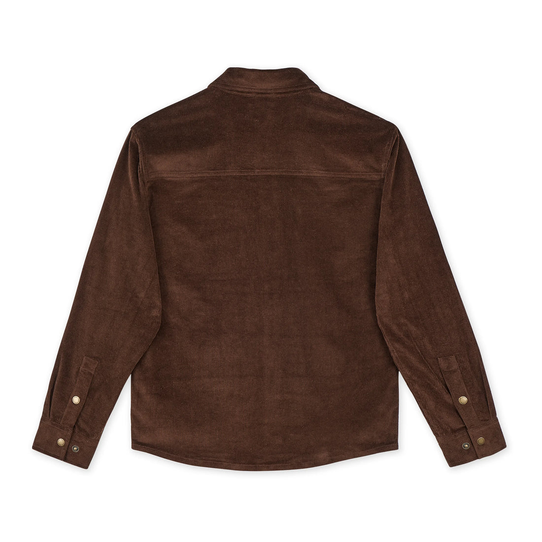 Sur-Chemise Corduroy Brun Foncé Hooké