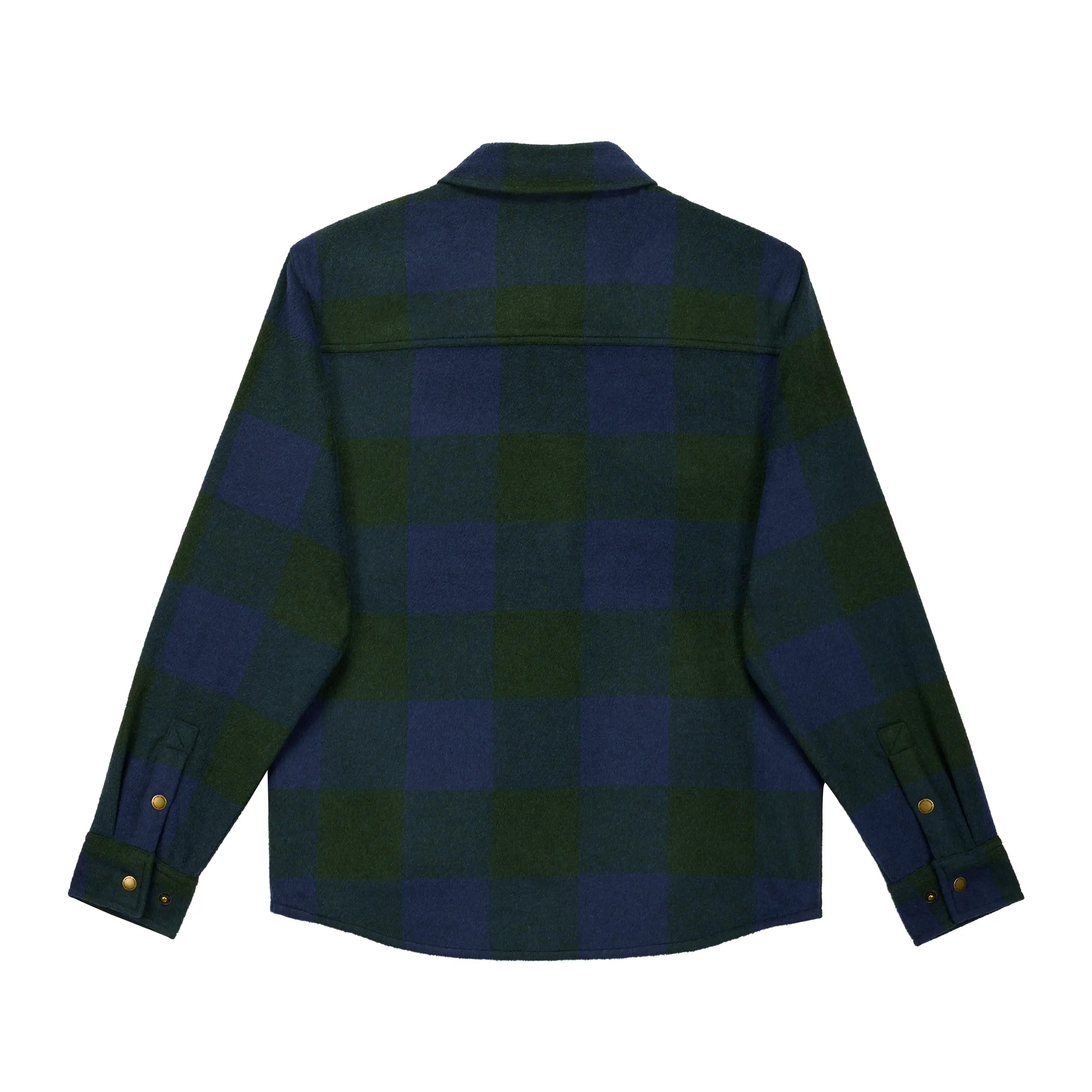 Sur-Chemise Canadian Overshirt Marine & Vert Forêt Hooké