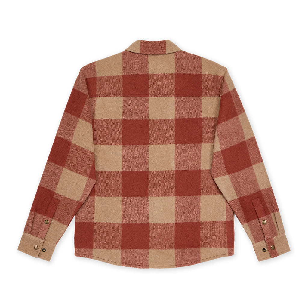 Sur-Chemise Canadian Overshirt Tan & Rouge Hooké