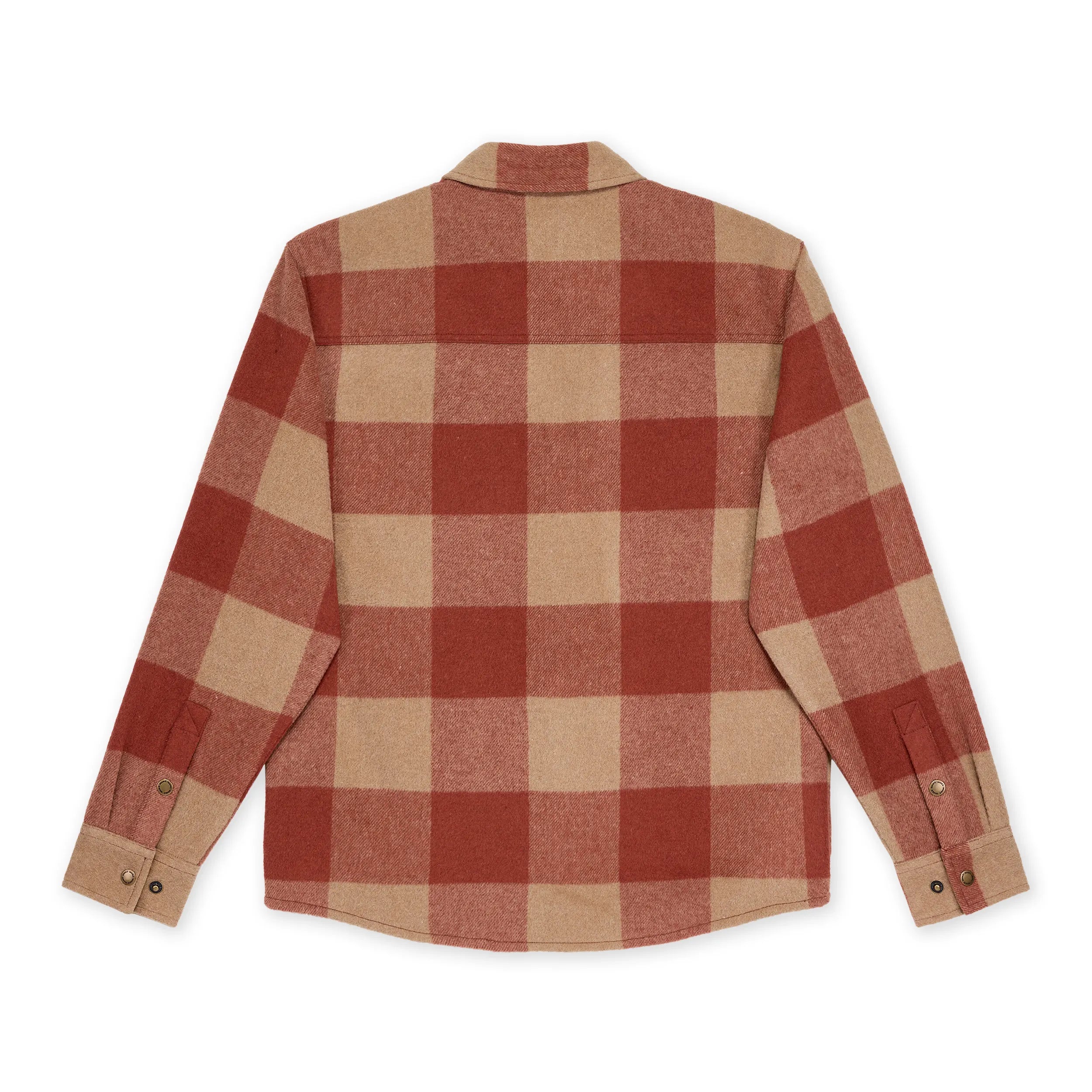 Sur-Chemise Canadian Overshirt Tan & Rouge Hooké