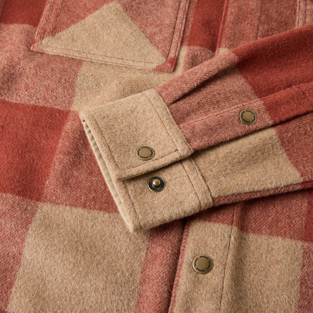 Sur-Chemise Canadian Overshirt Tan & Rouge Hooké