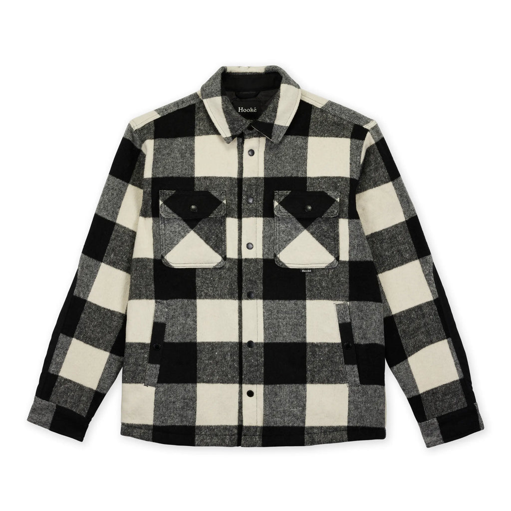 Sur-Chemise Canadienne Noir & Crème Hooké