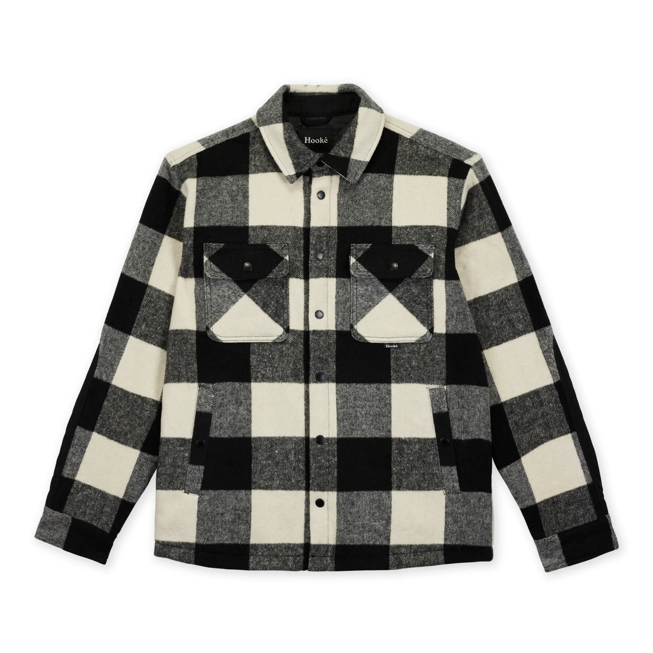 Sur-Chemise Canadienne Noir & Crème Hooké