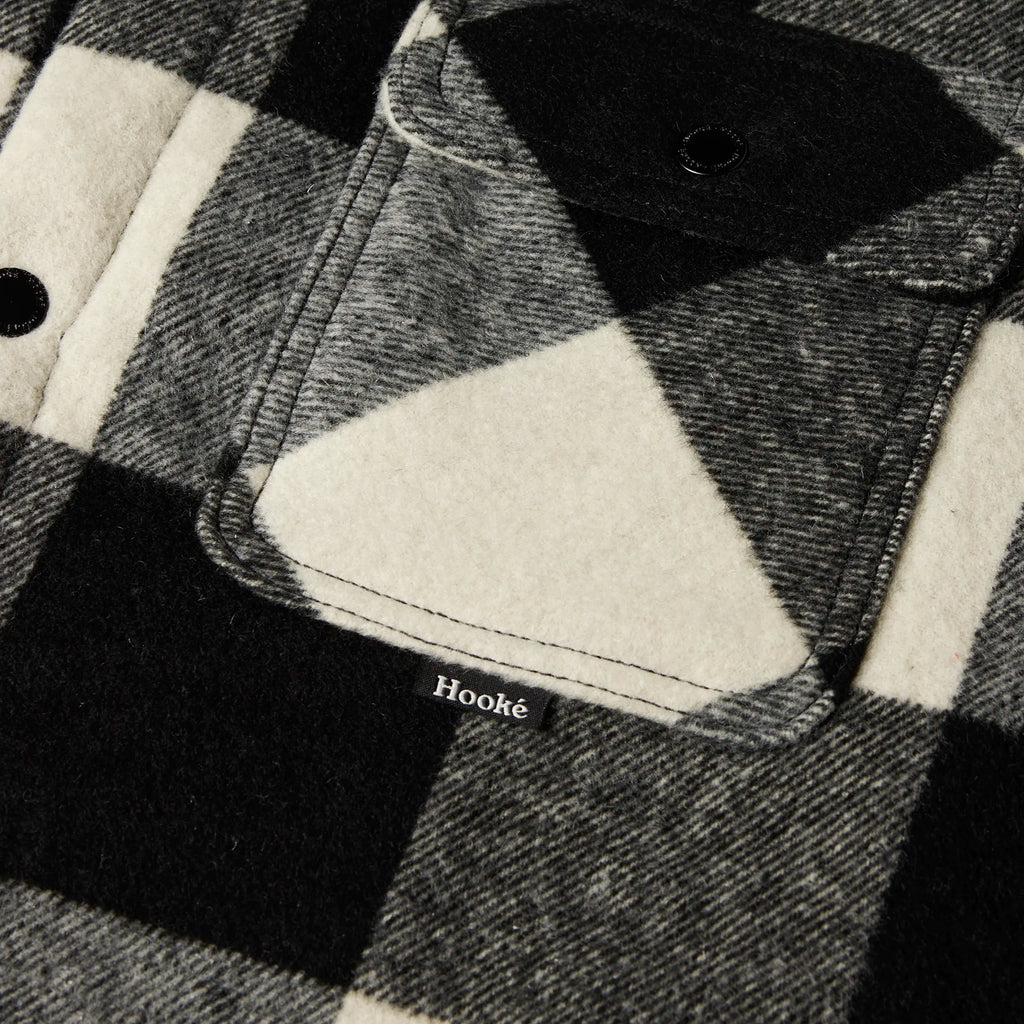 Sur-Chemise Canadienne Noir & Crème Hooké