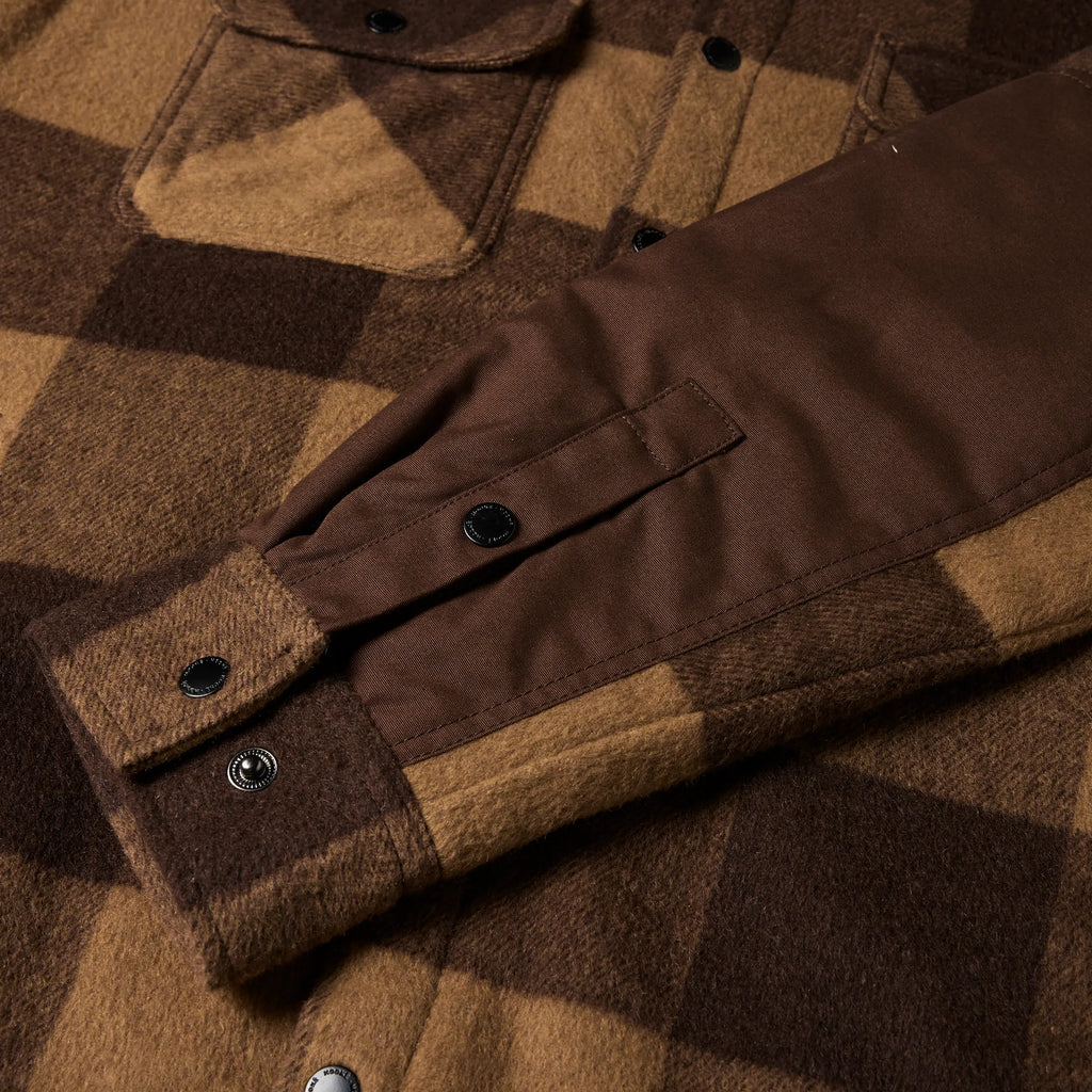 Sur-Chemise Canadienne Brune Multi Hooké