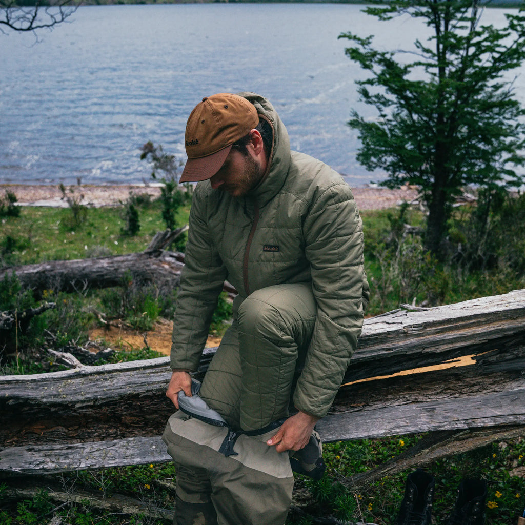 Manteau Seasonal Insulated Hood LW Olive Hooké