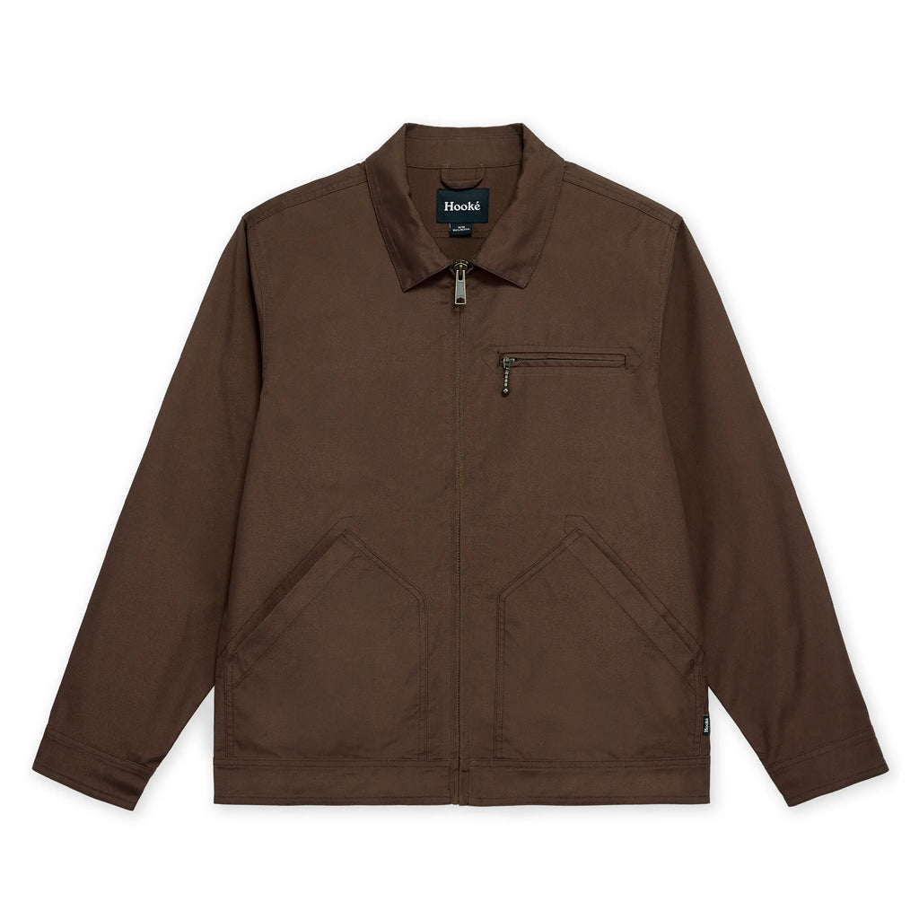 Dark Brown Light Work Jacket Hooké