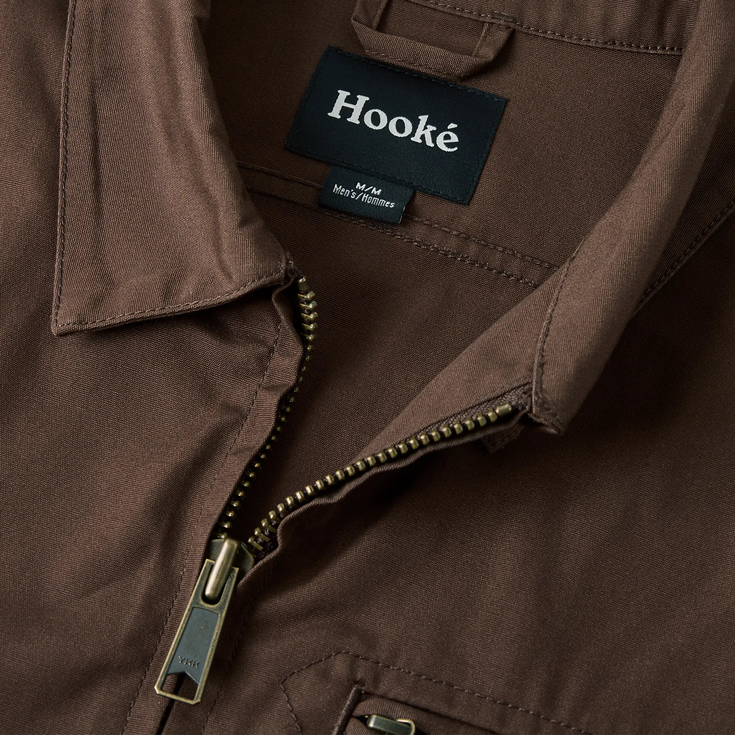Dark Brown Light Work Jacket Hooké