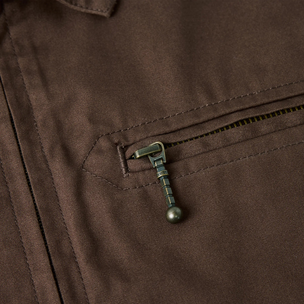 Dark Brown Light Work Jacket Hooké