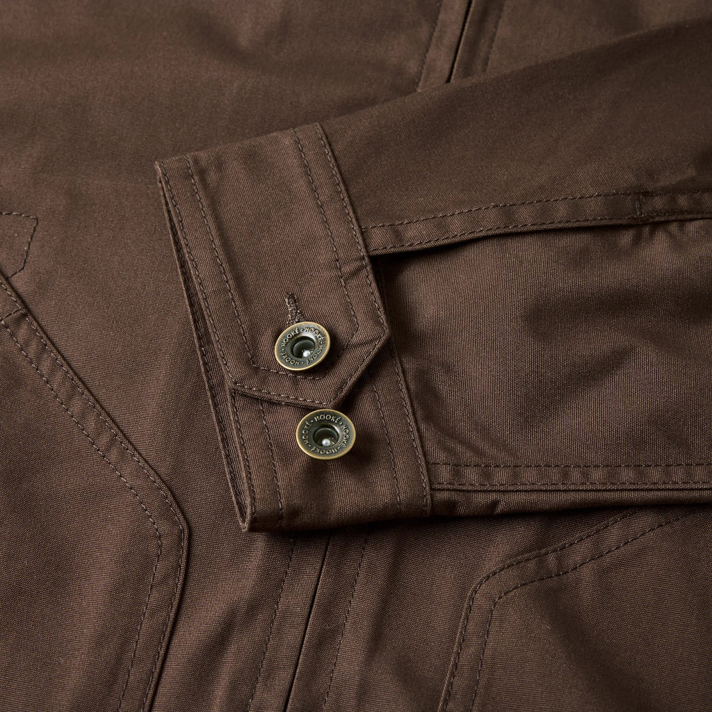 Dark Brown Light Work Jacket Hooké