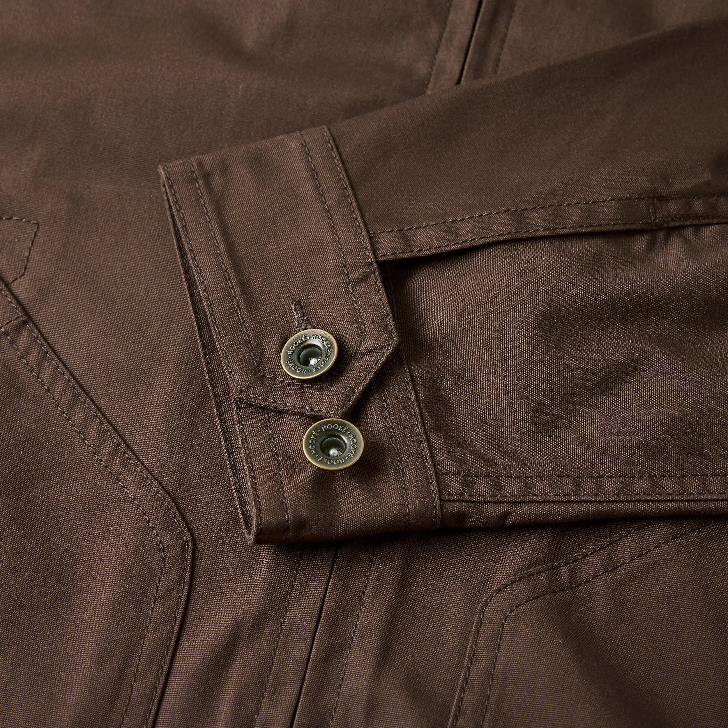 Dark Brown Light Work Jacket Hooké