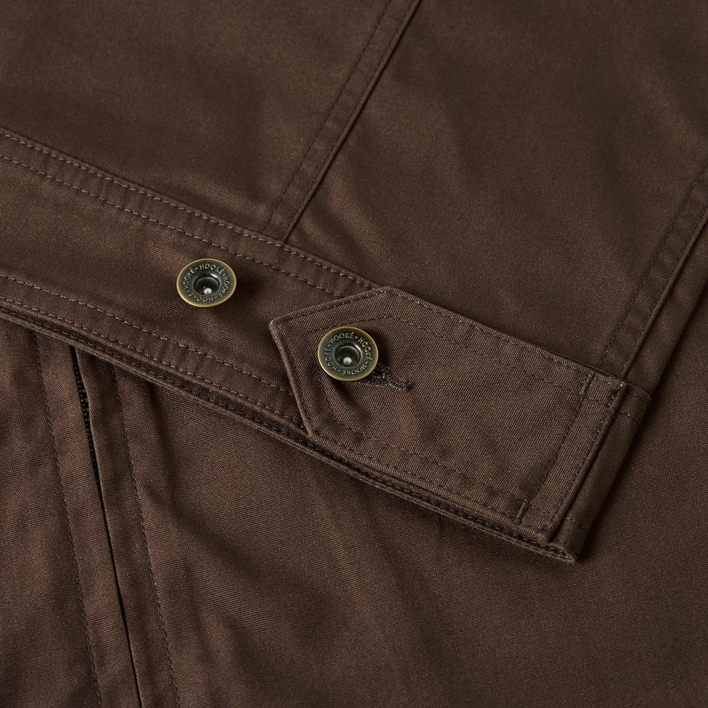 Dark Brown Light Work Jacket Hooké