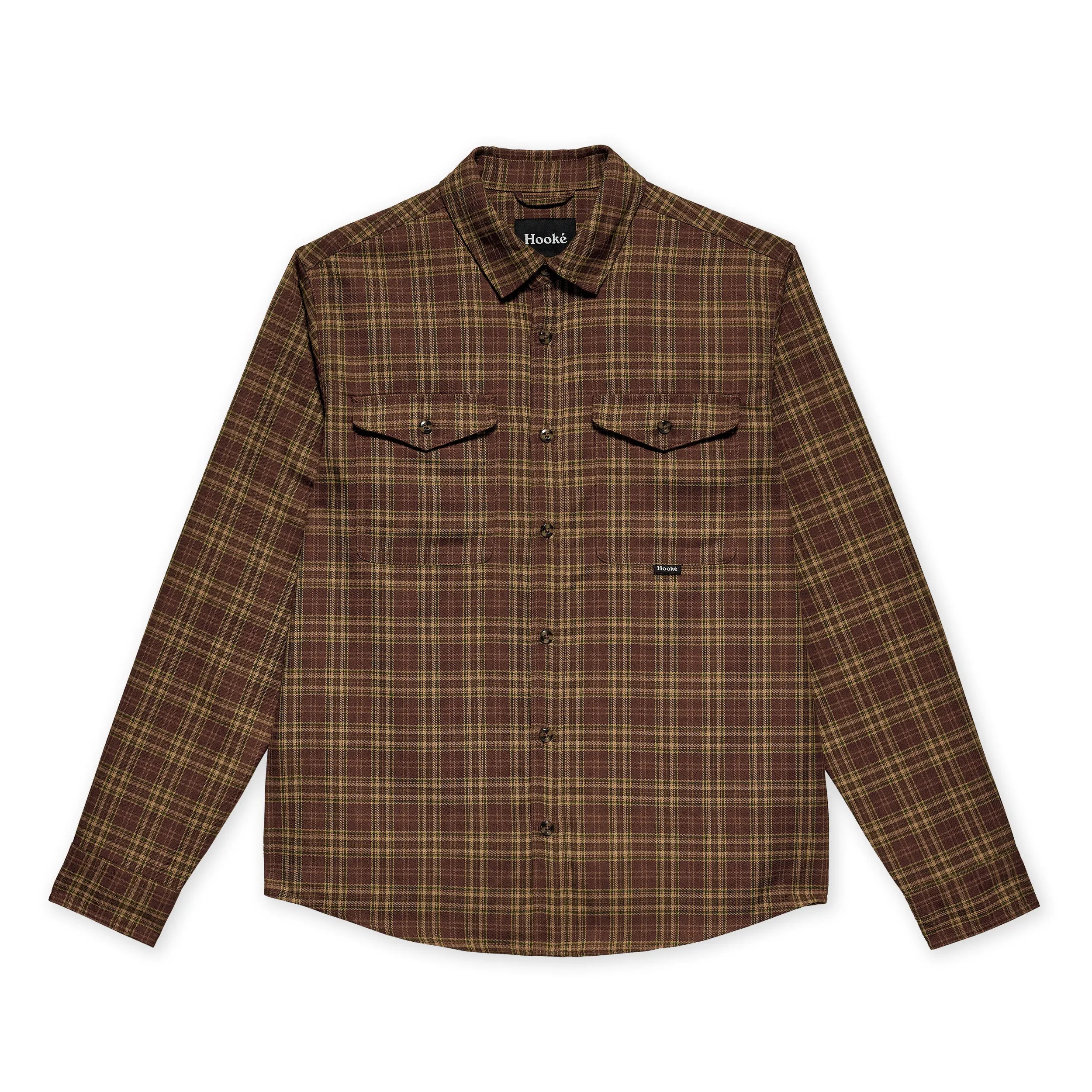 Chemise Canadian Overland Flanel Brun & Beige Hooké
