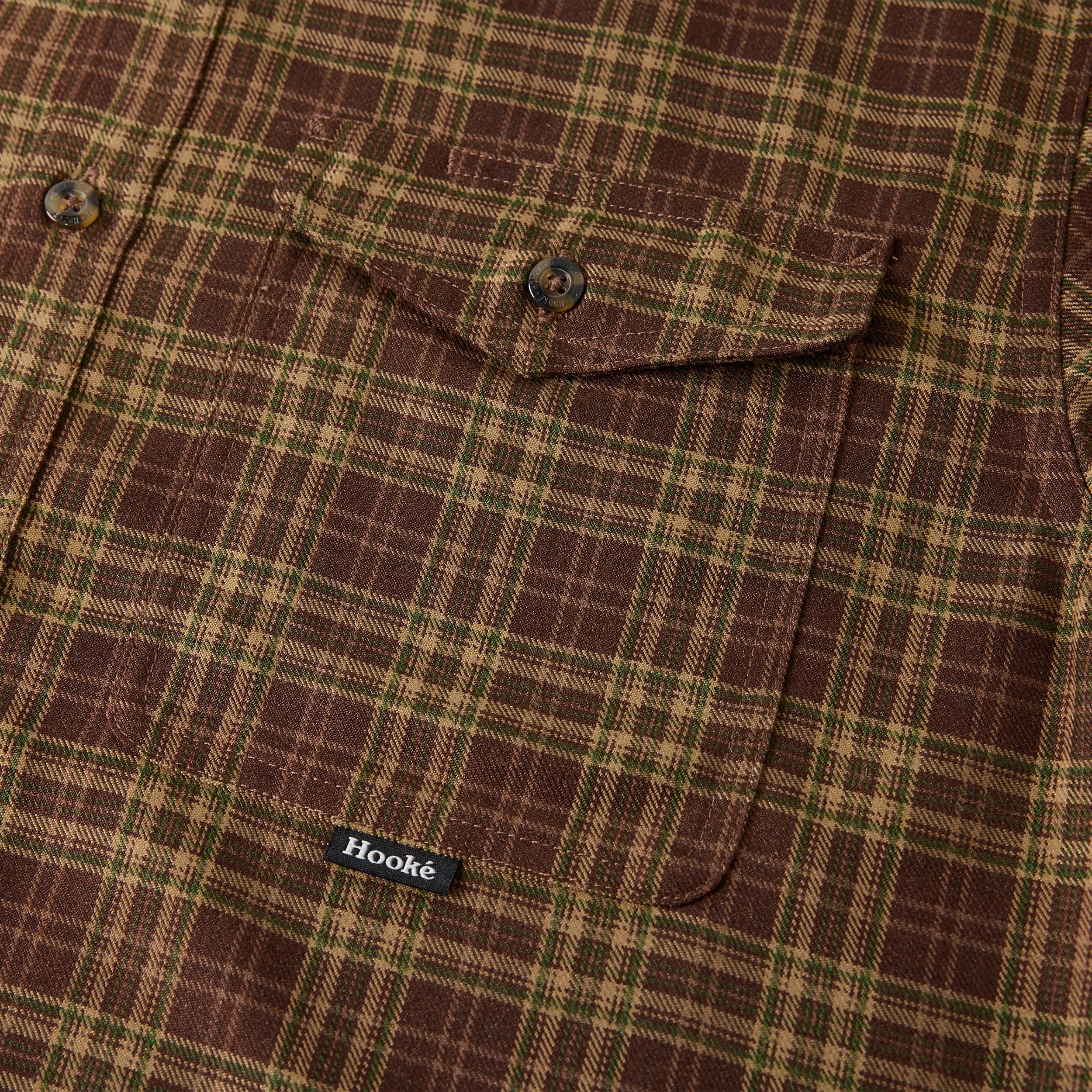 Chemise Canadian Overland Flanel Brun & Beige Hooké