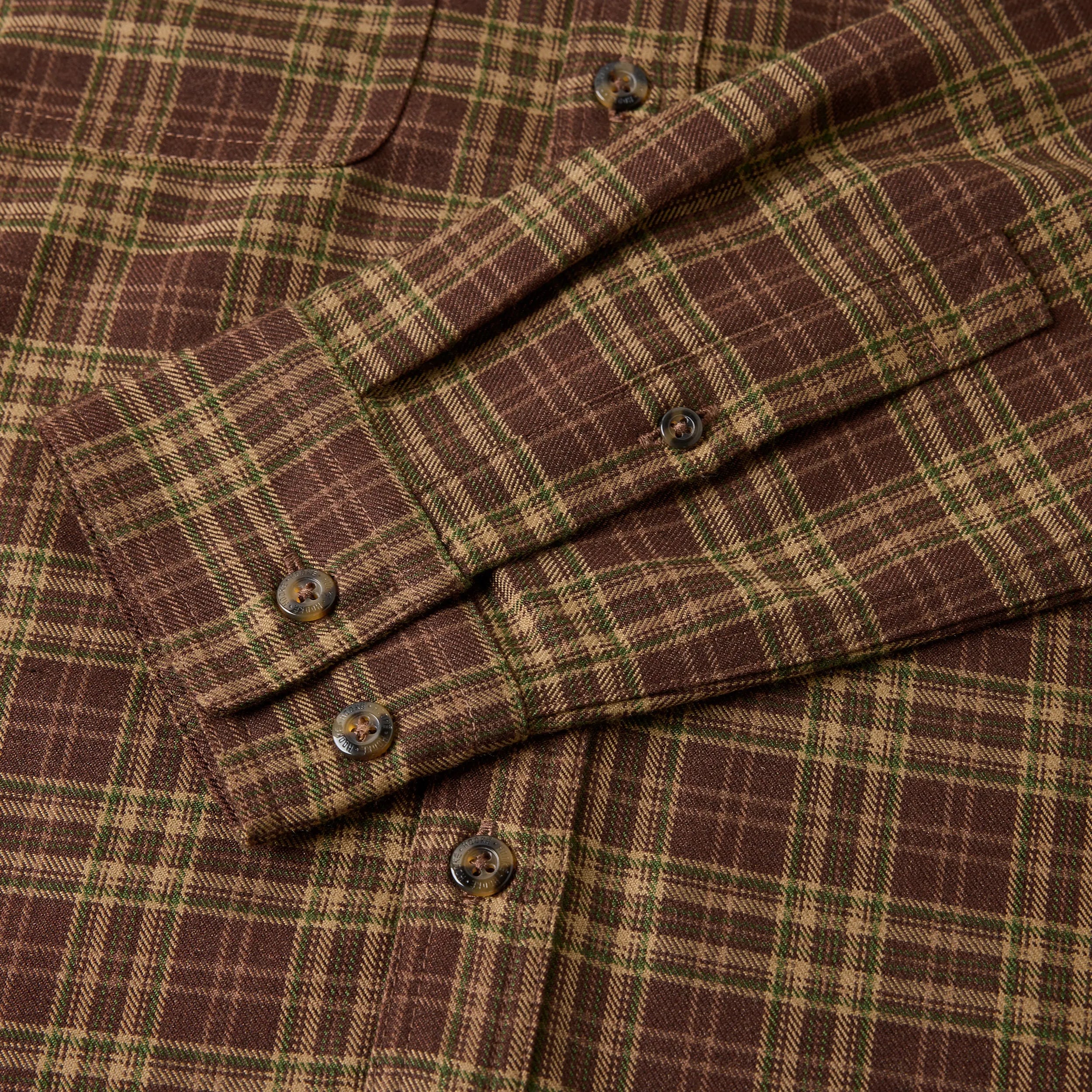 Chemise Canadian Overland Flanel Brun & Beige Hooké