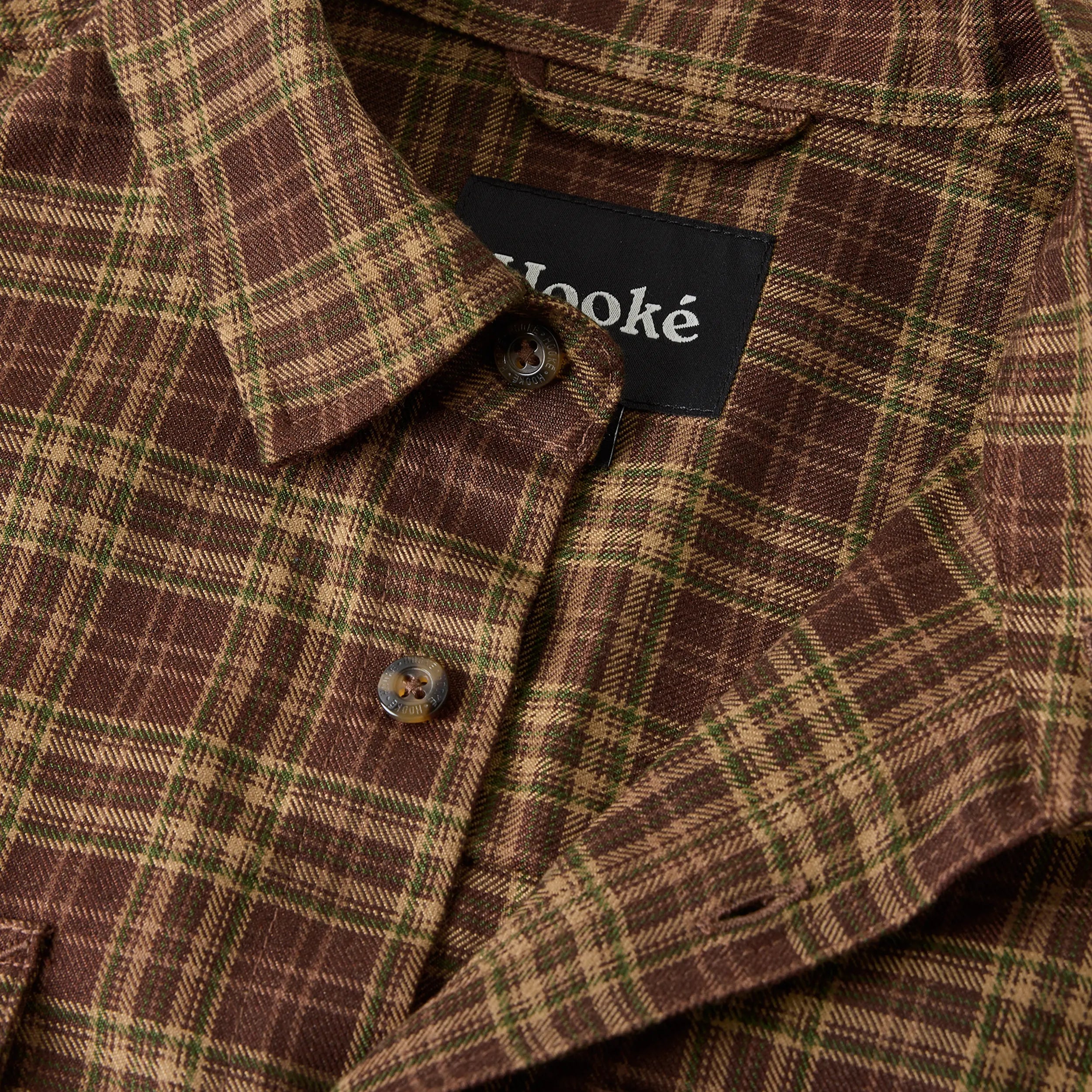 Chemise Canadian Overland Flanel Brun & Beige Hooké