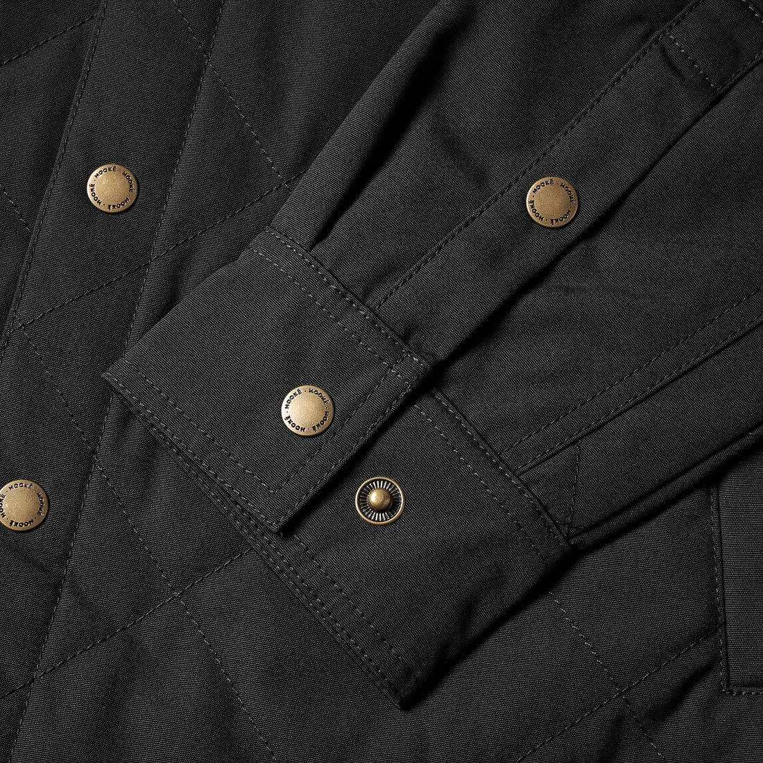 Sur-Chemise Quilted Jack Noir Hooké