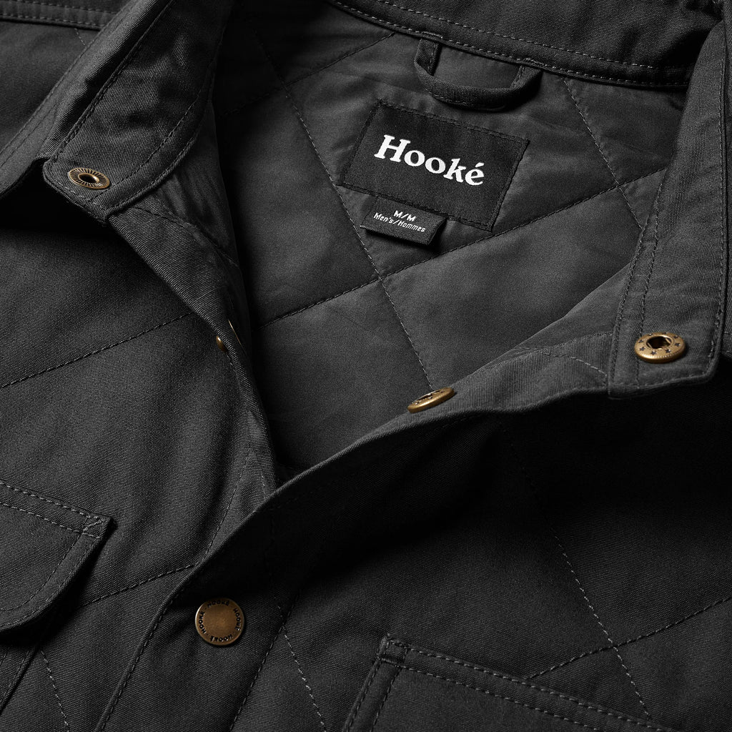 Hooké Black Jack Quilted Overshirt
