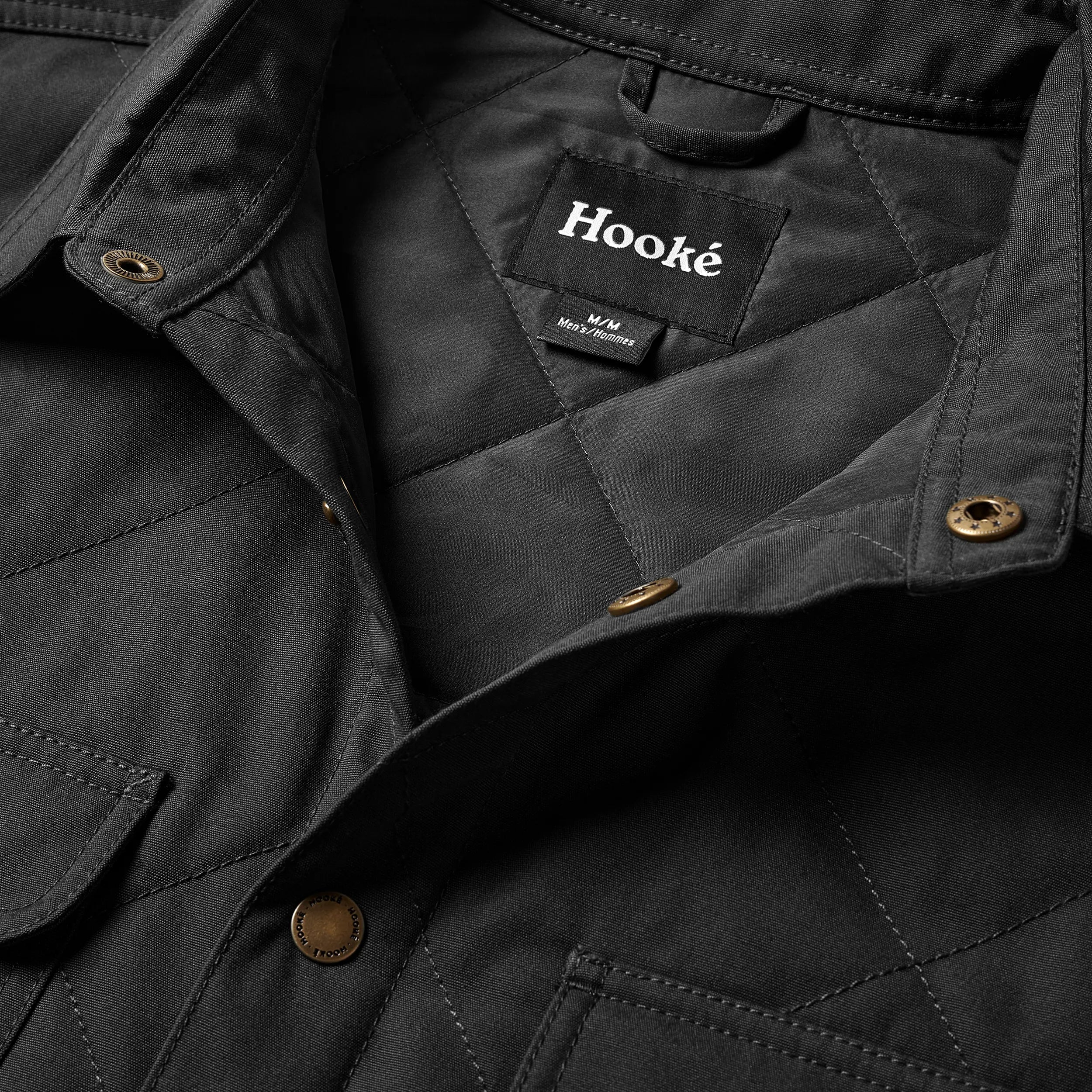 Hooké Black Jack Quilted Overshirt