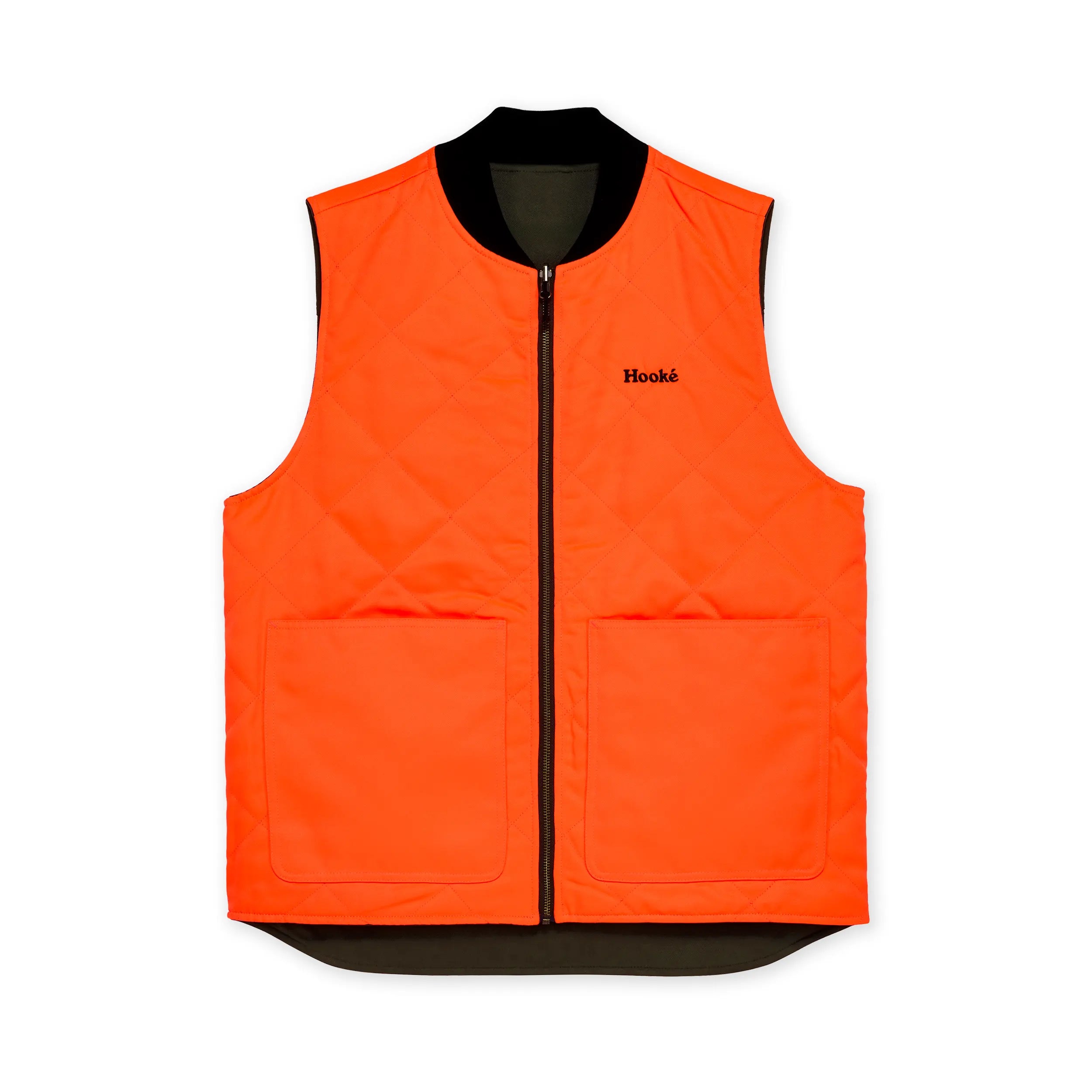 Veste Reversible Hunting Olive Foncé Hooké